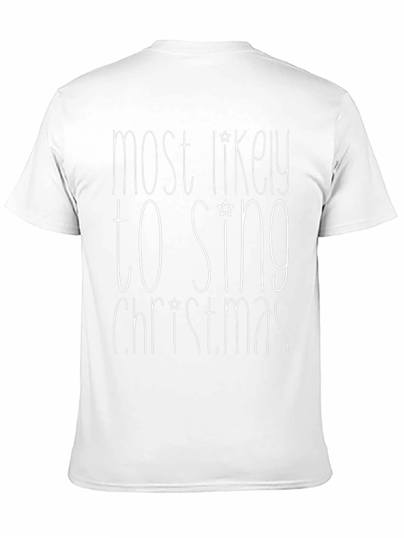 Most Likely to Sing Christmas Tee
