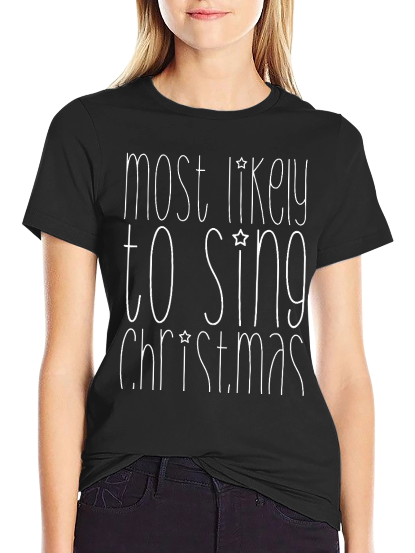 Most Likely to Sing Christmas Tee