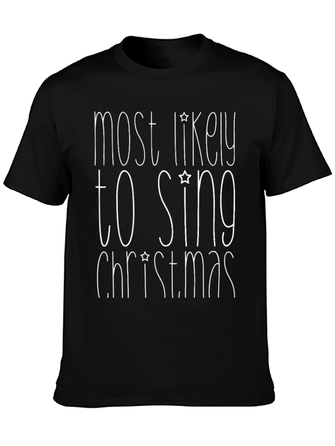 Most Likely to Sing Christmas Tee