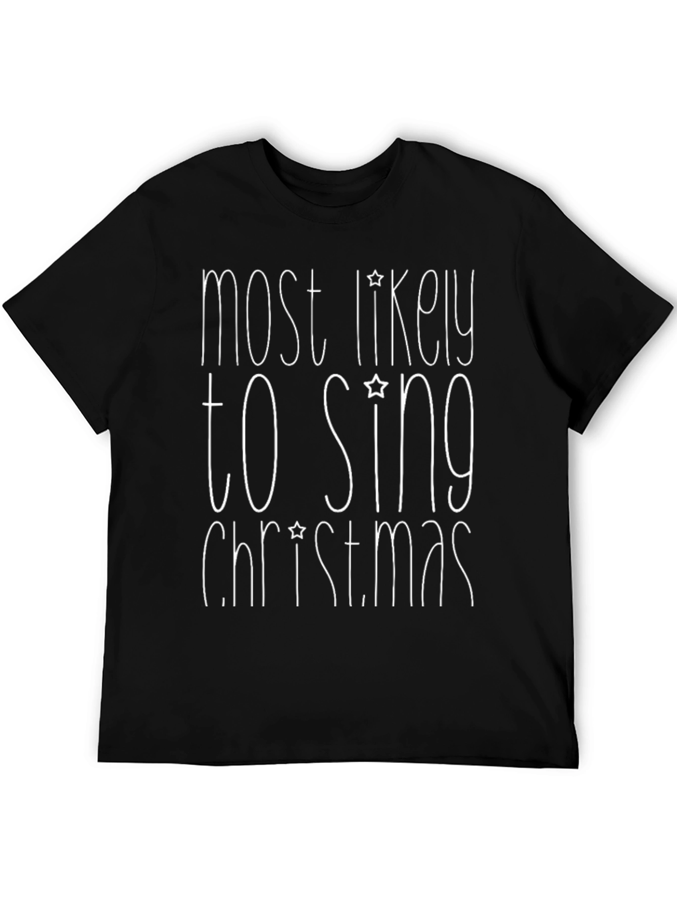 Most Likely to Sing Christmas Tee