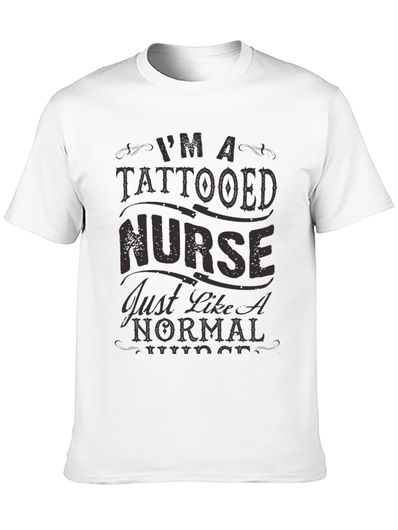 Tattooed Nurse Graphic T-Shirt