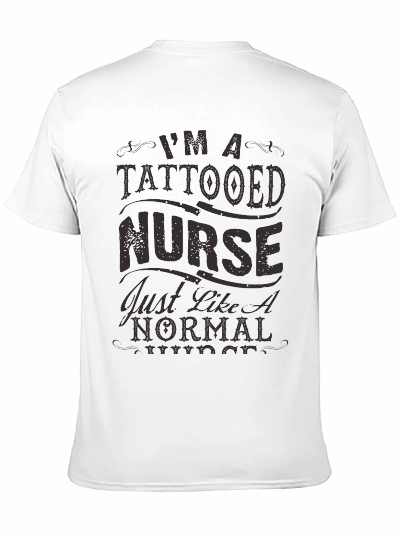 Tattooed Nurse Graphic T-Shirt