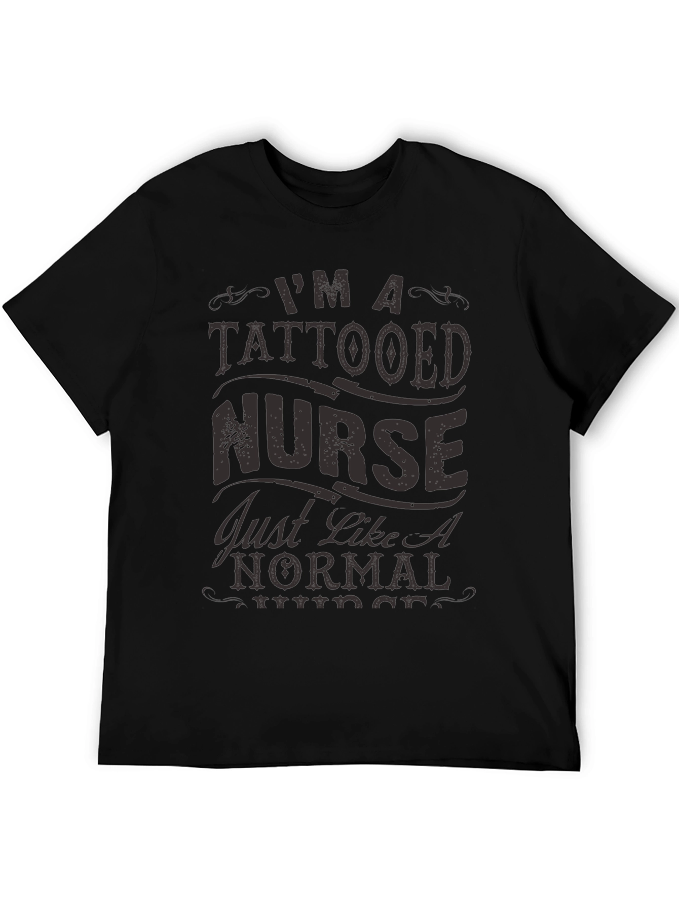 Tattooed Nurse Graphic T-Shirt