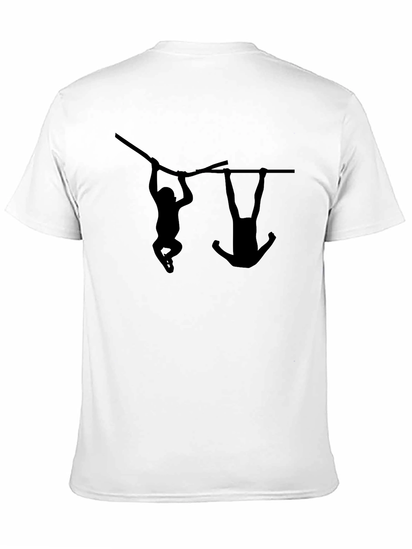 Monkeying Around Graphic Tee - Black