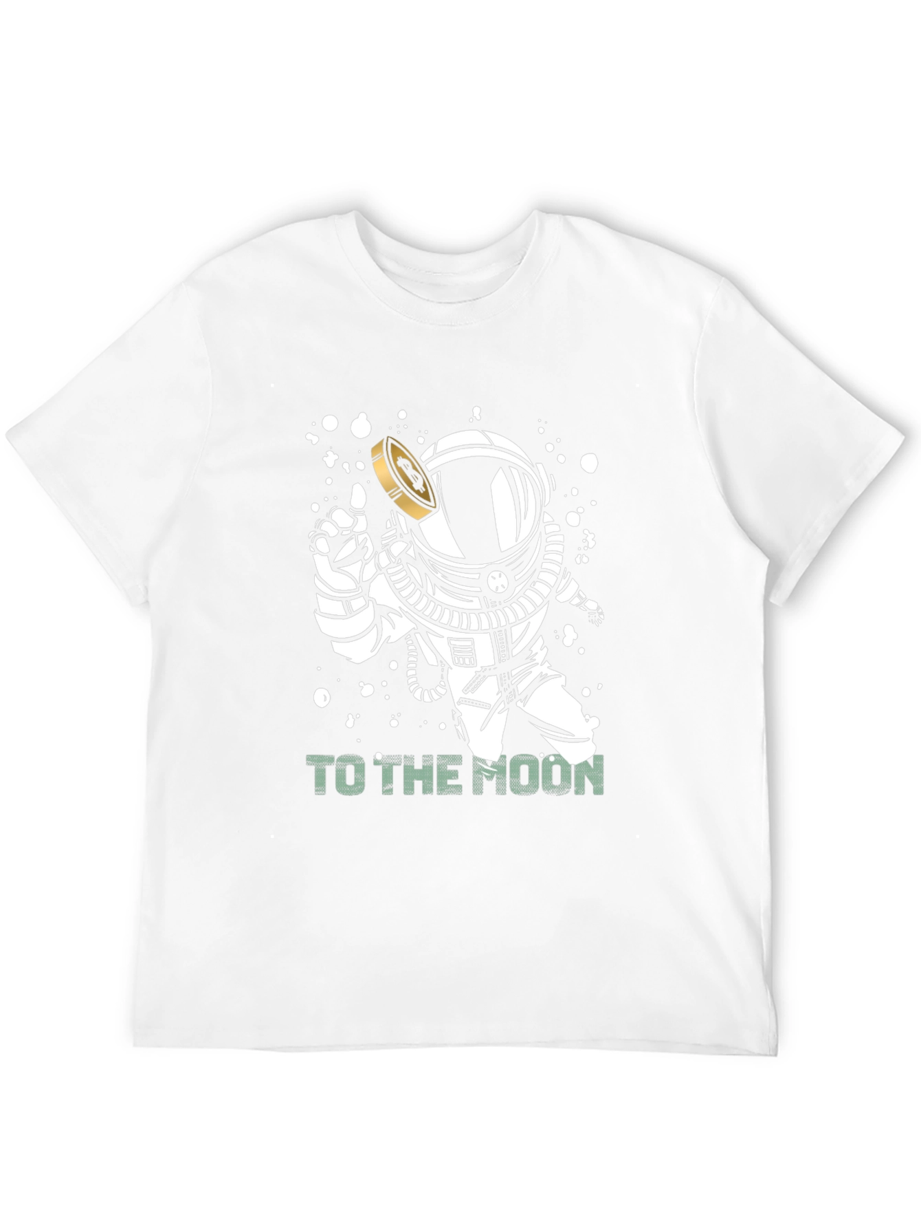 To The Moon Astronaut Graphic T-Shirt