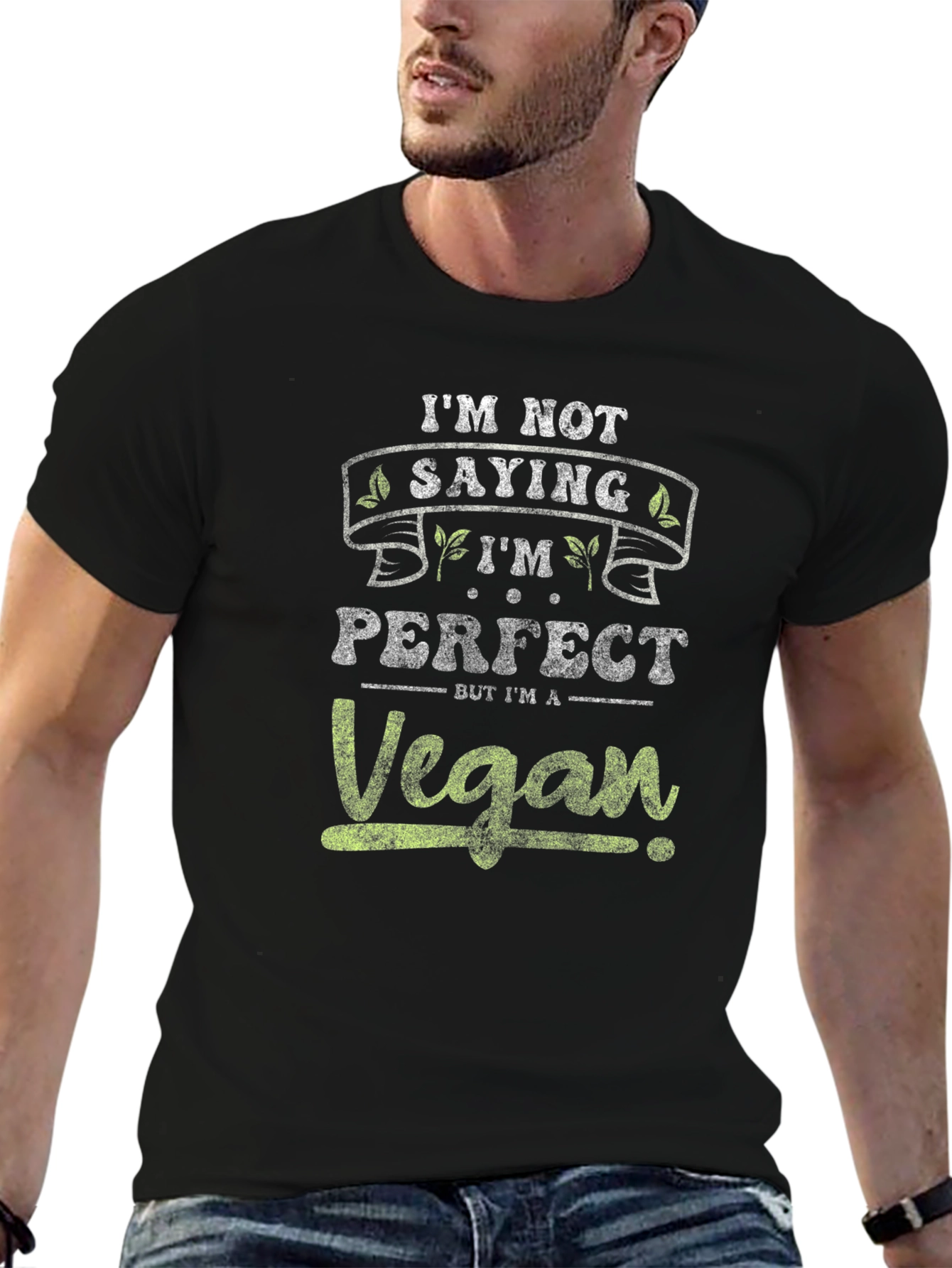 Vegan T-Shirt - Im Not Saying Im Perfect