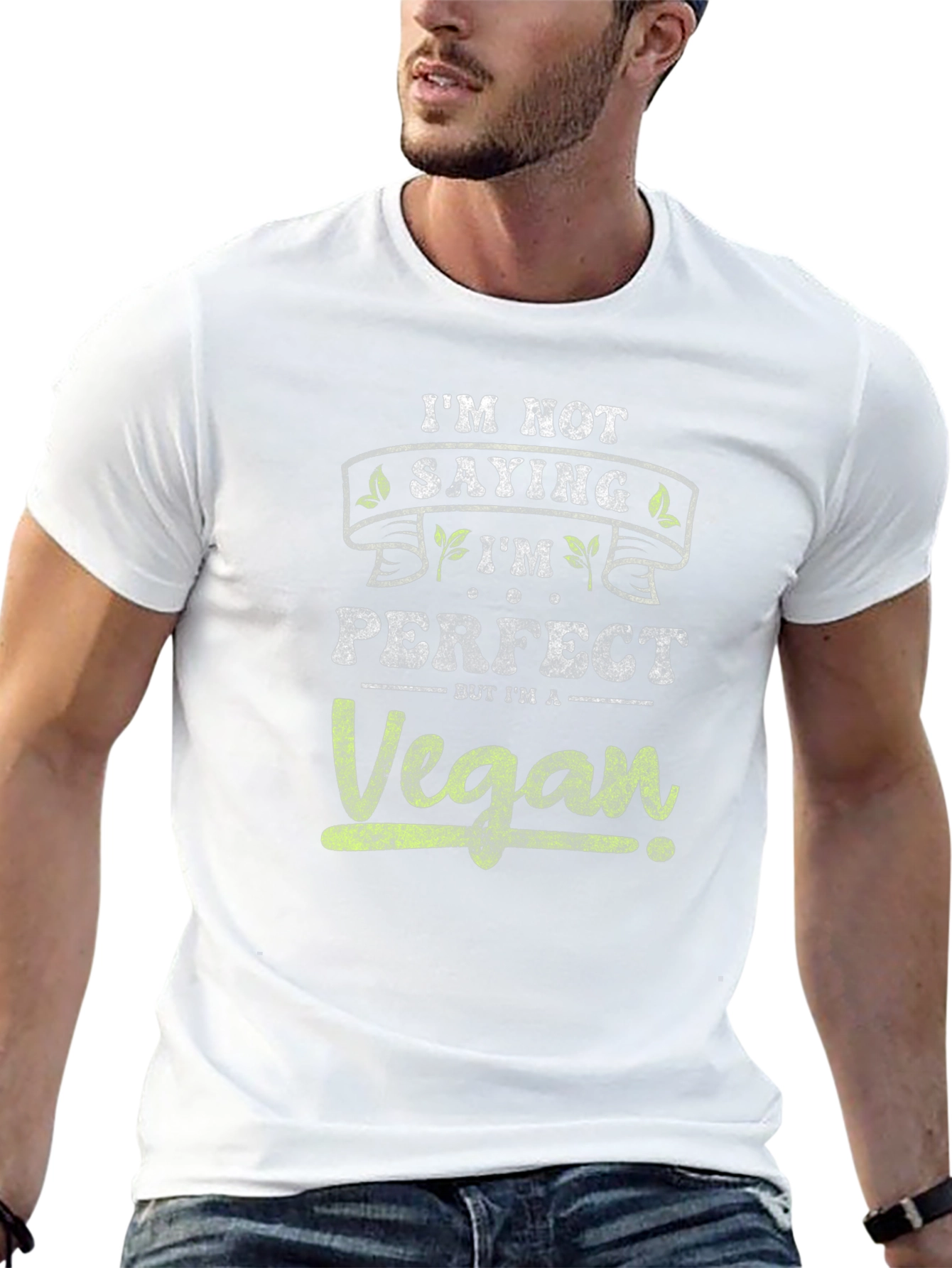 Vegan T-Shirt - Im Not Saying Im Perfect