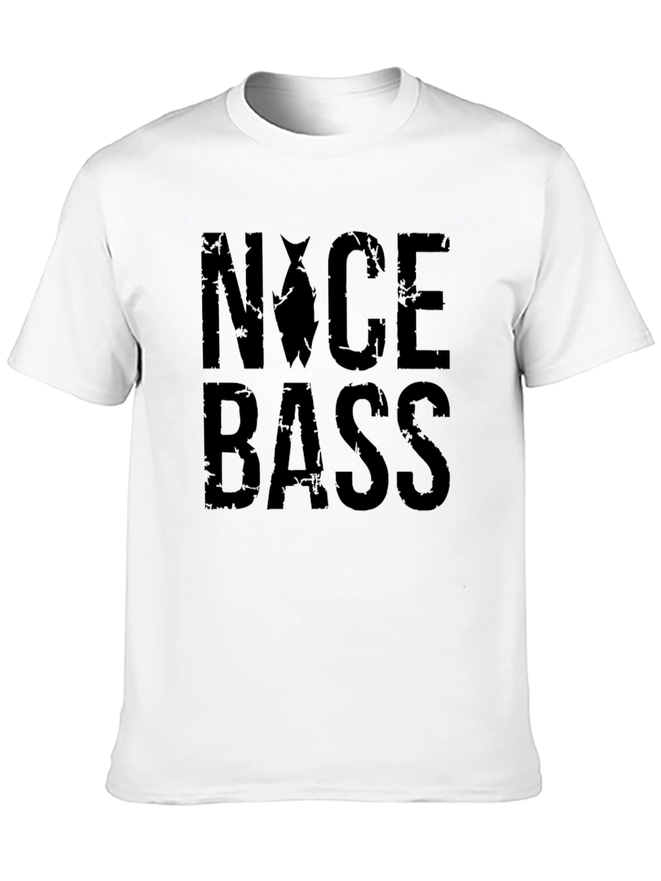 Nice Bass Black Graphic Tee