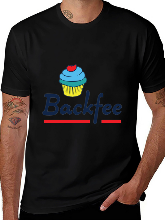 Backfee Cupcake T-Shirt - Sweet Treat Design