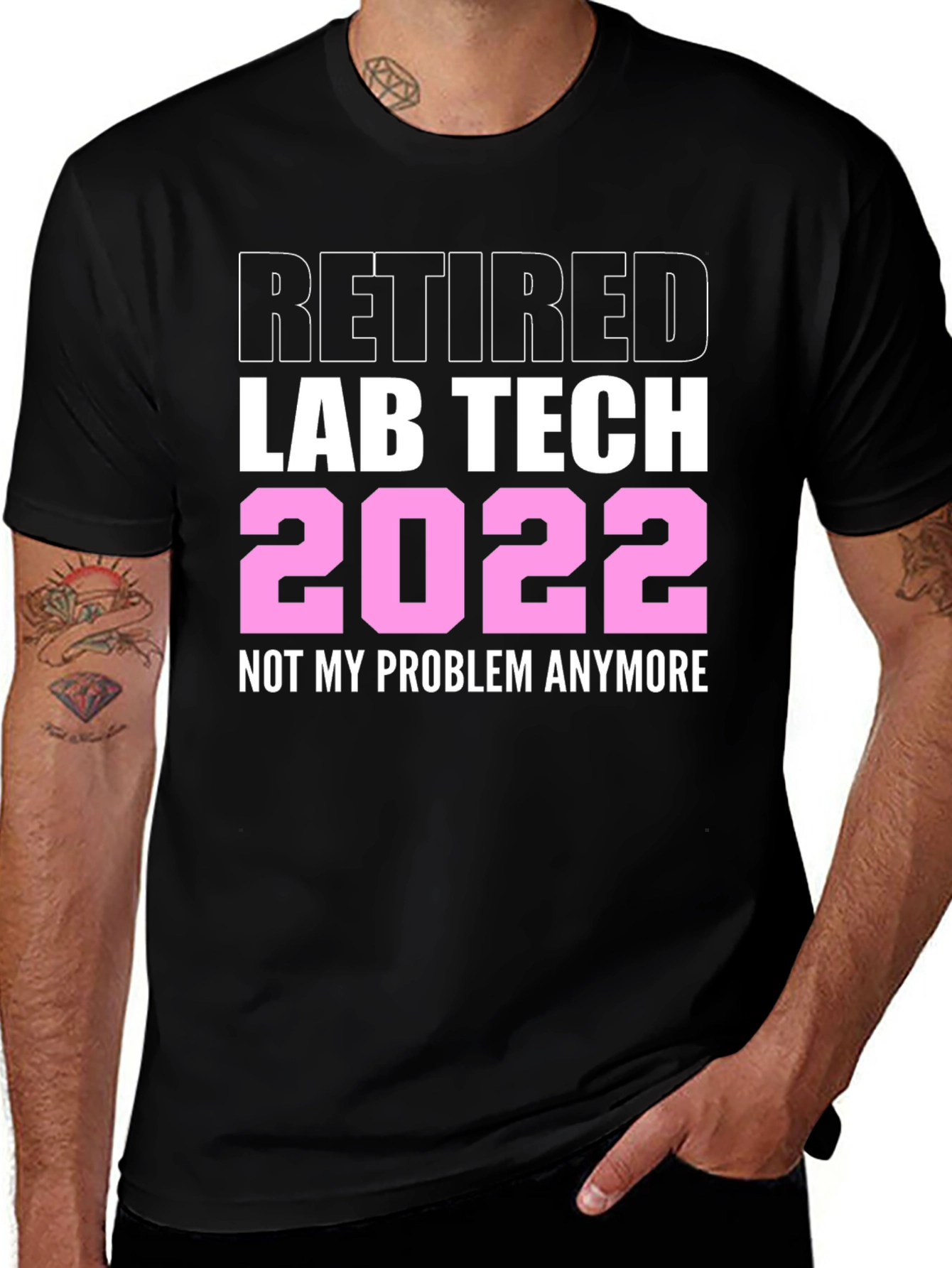 Retired Lab Tech 2022 T-Shirt
