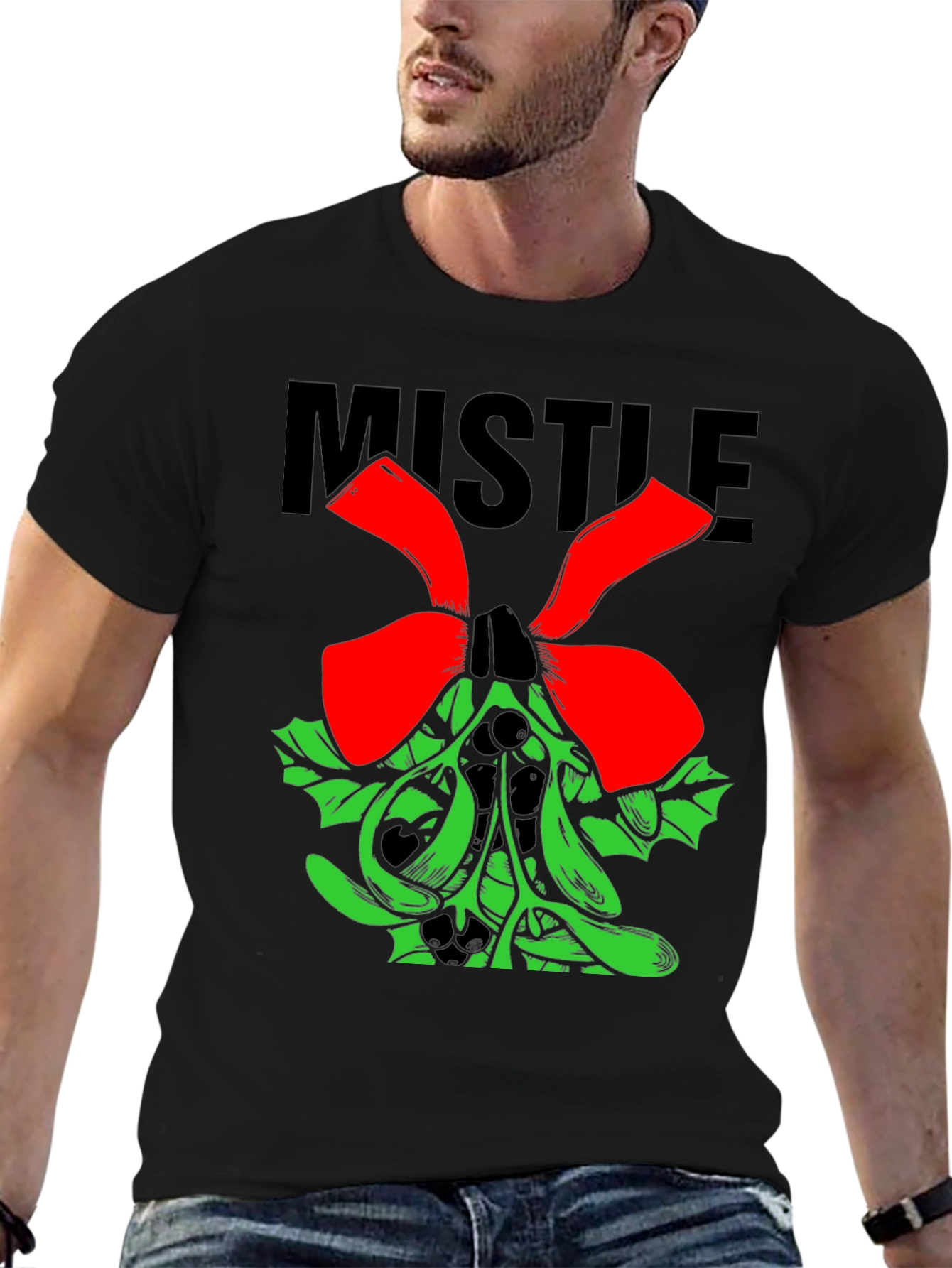 Mistletoe T-Shirt - Holiday Festive Apparel
