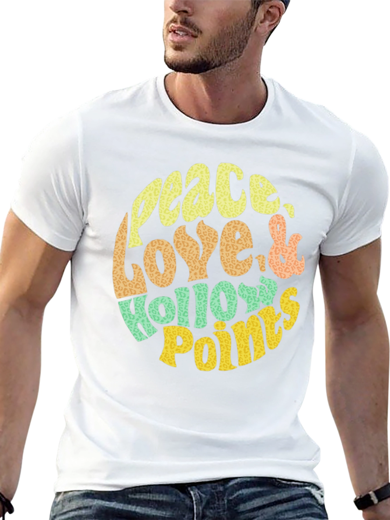Peace Love & Hollow Points Graphic Tee