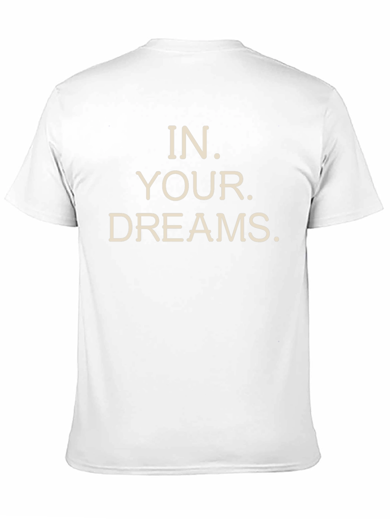 In Your Dreams Black Graphic Tee