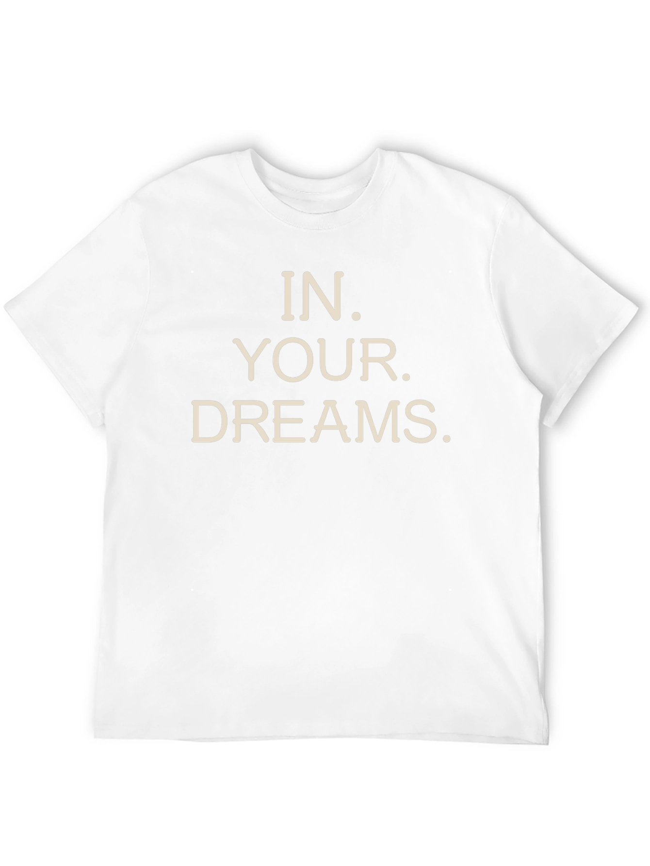 In Your Dreams Black Graphic Tee