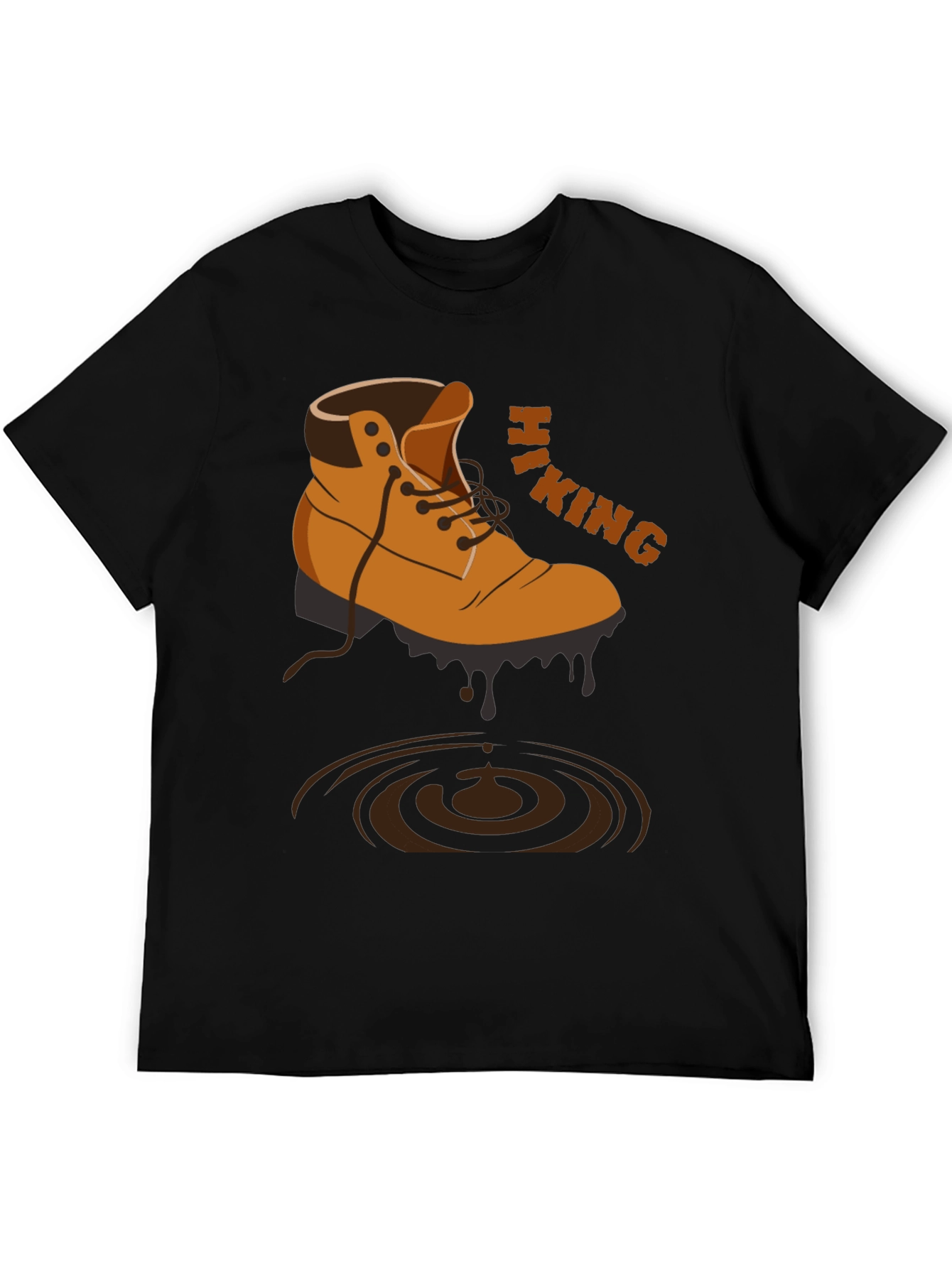 Hiking Boot Graphic Tee - Adventure Awaits!