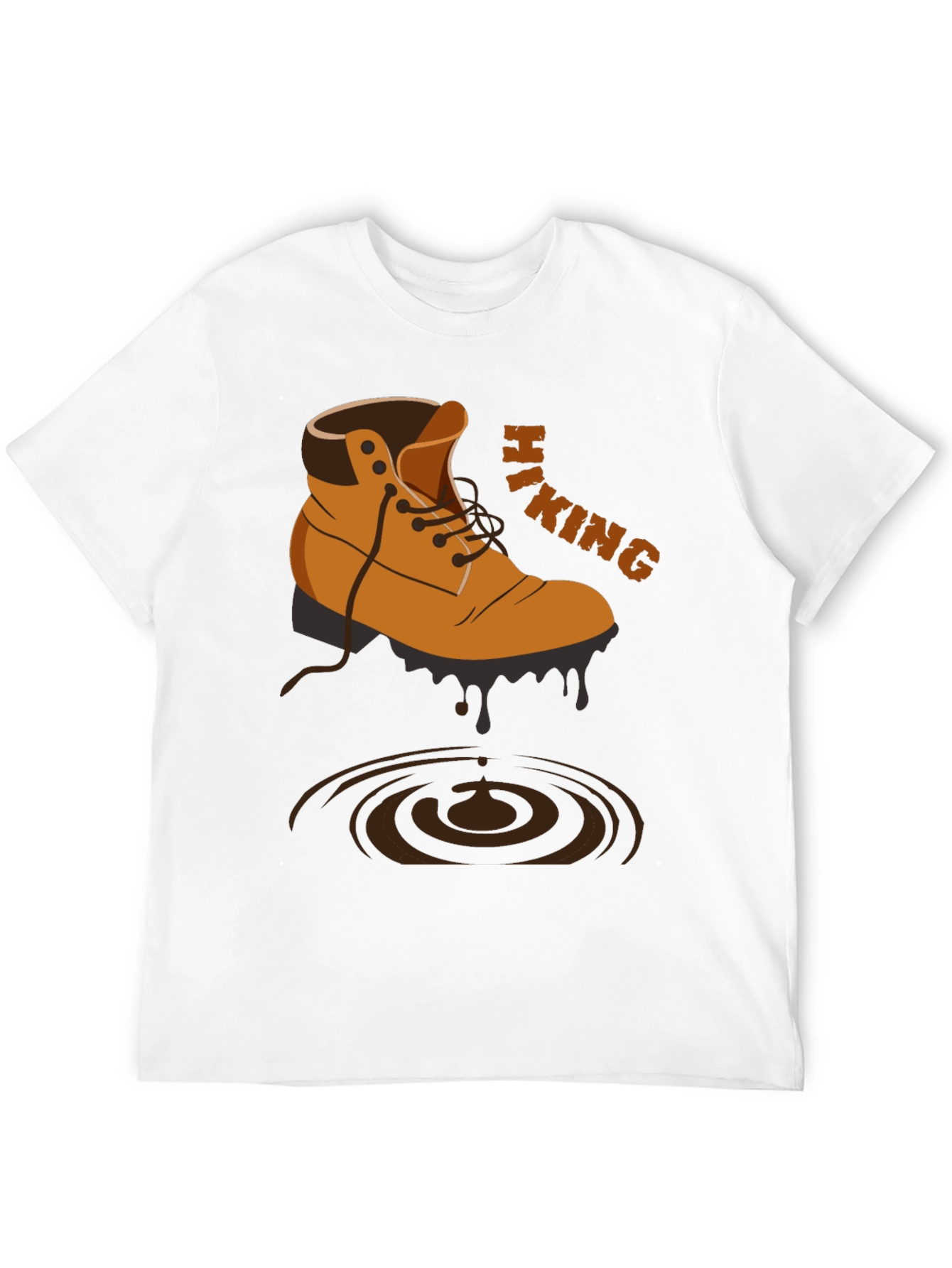 Hiking Boot Graphic Tee - Adventure Awaits!