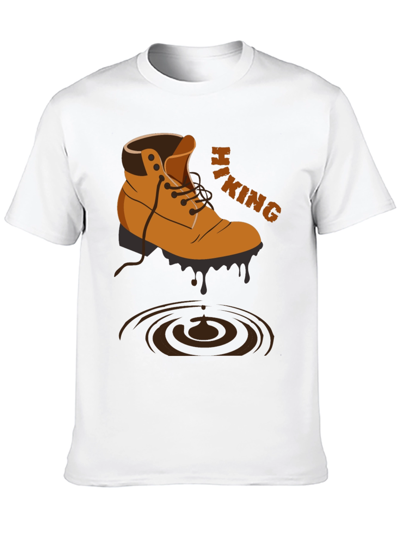 Hiking Boot Graphic Tee - Adventure Awaits!