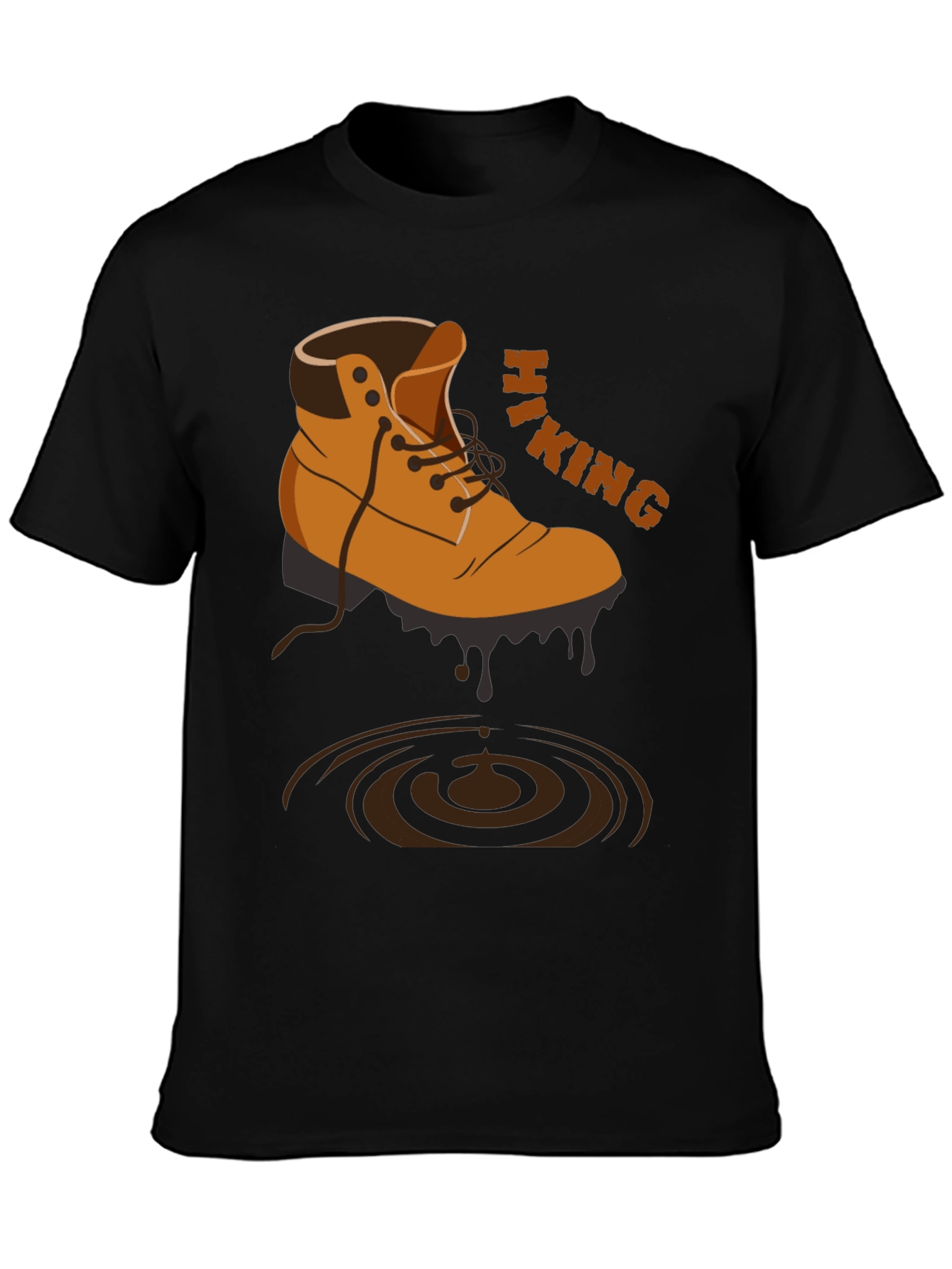 Hiking Boot Graphic Tee - Adventure Awaits!