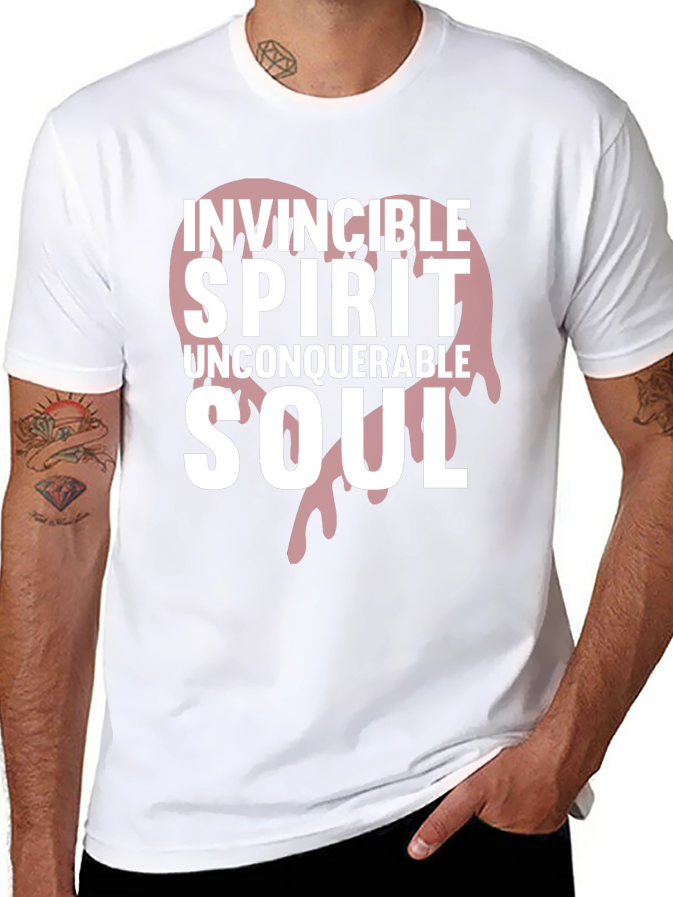 Invincible Spirit Graphic T-Shirt