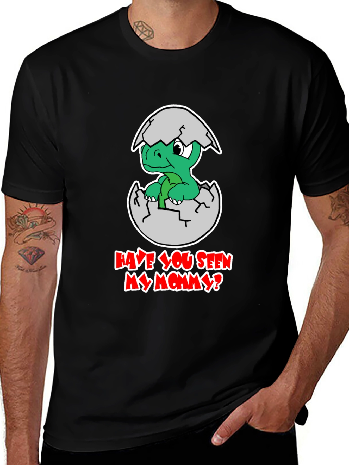 Dinosaur Hatchling Graphic T-Shirt