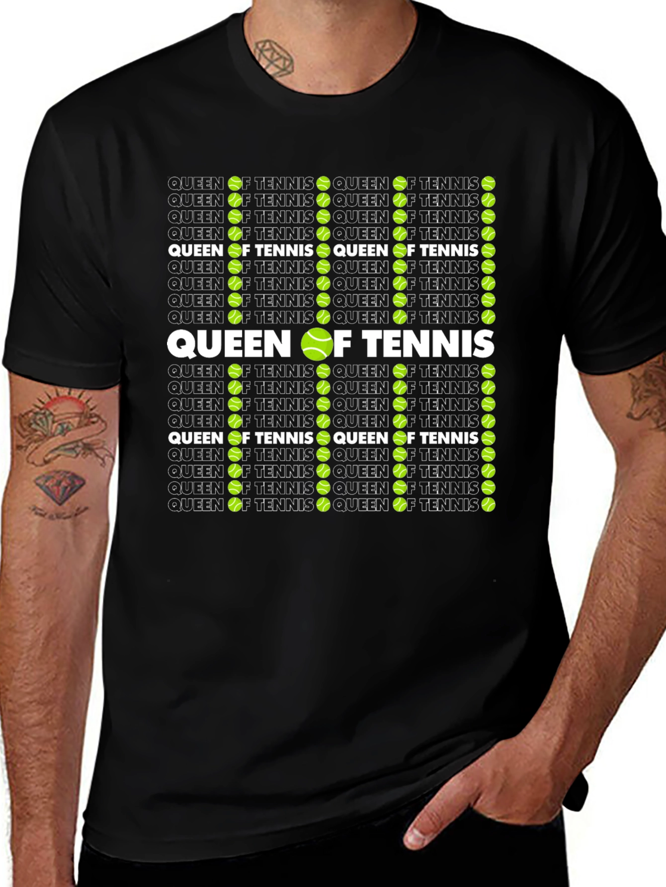 Queen of Tennis Graphic Tee