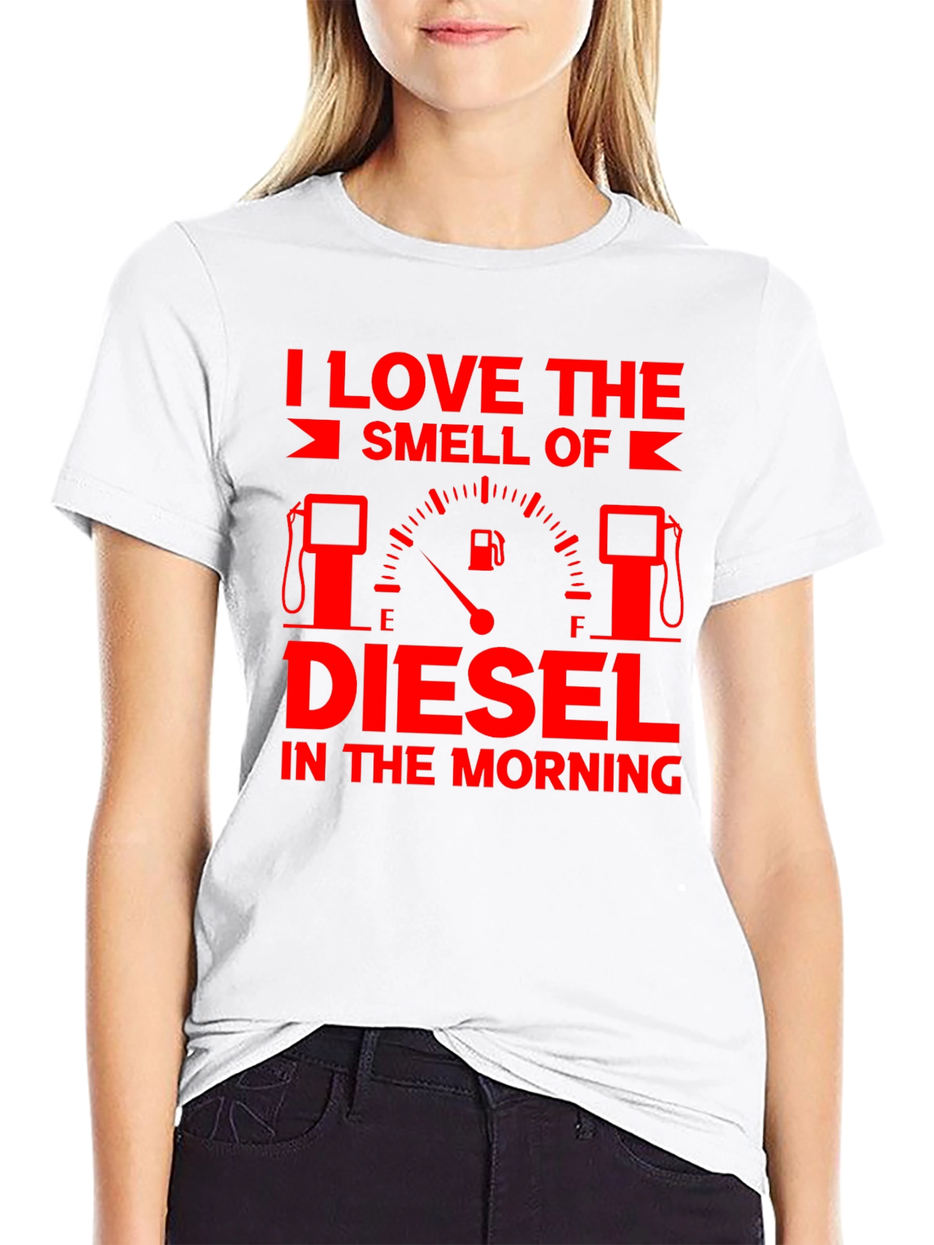 Diesel Smell T-Shirt - Mechanic Humor Tee