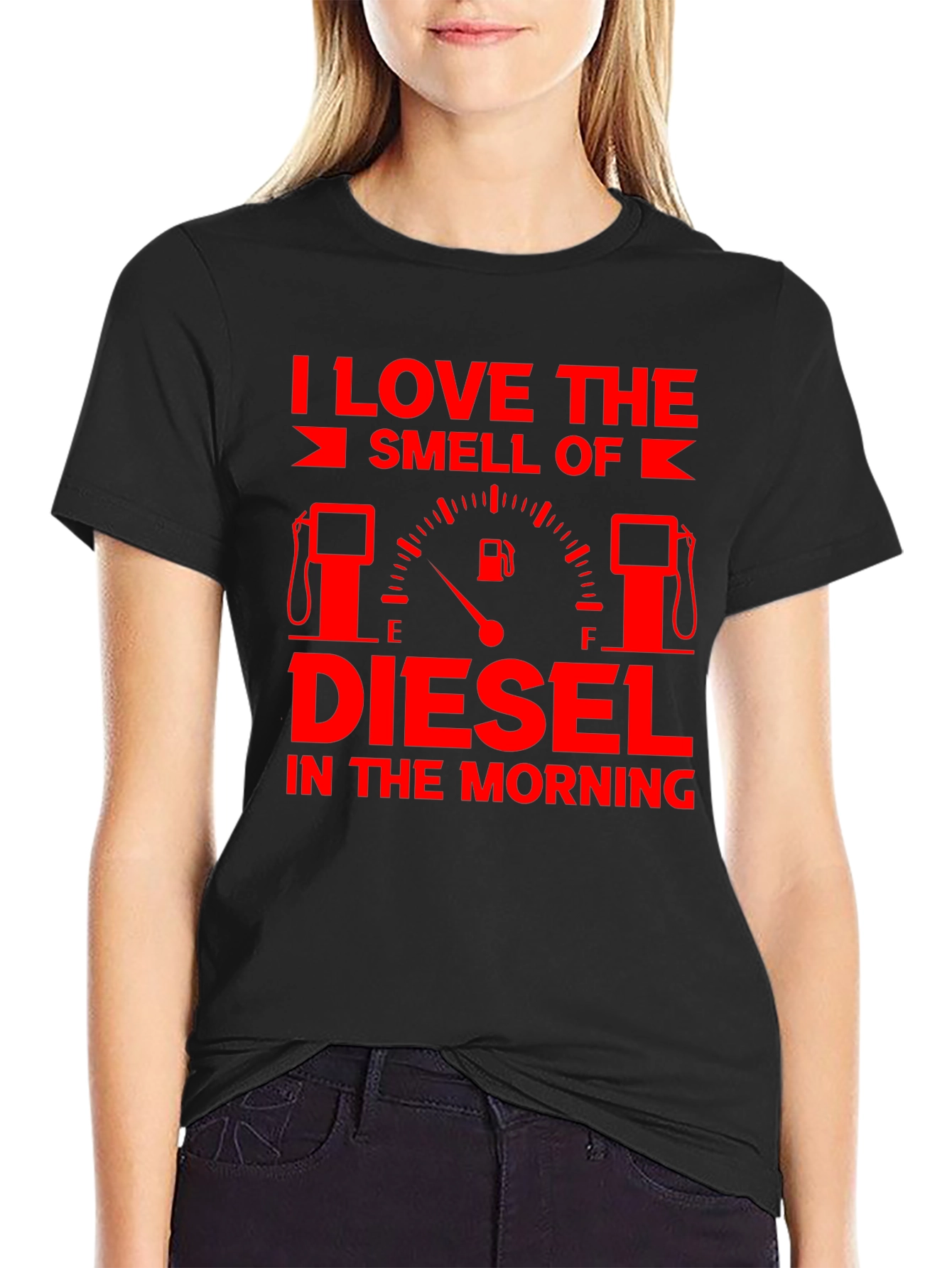 Diesel Smell T-Shirt - Mechanic Humor Tee