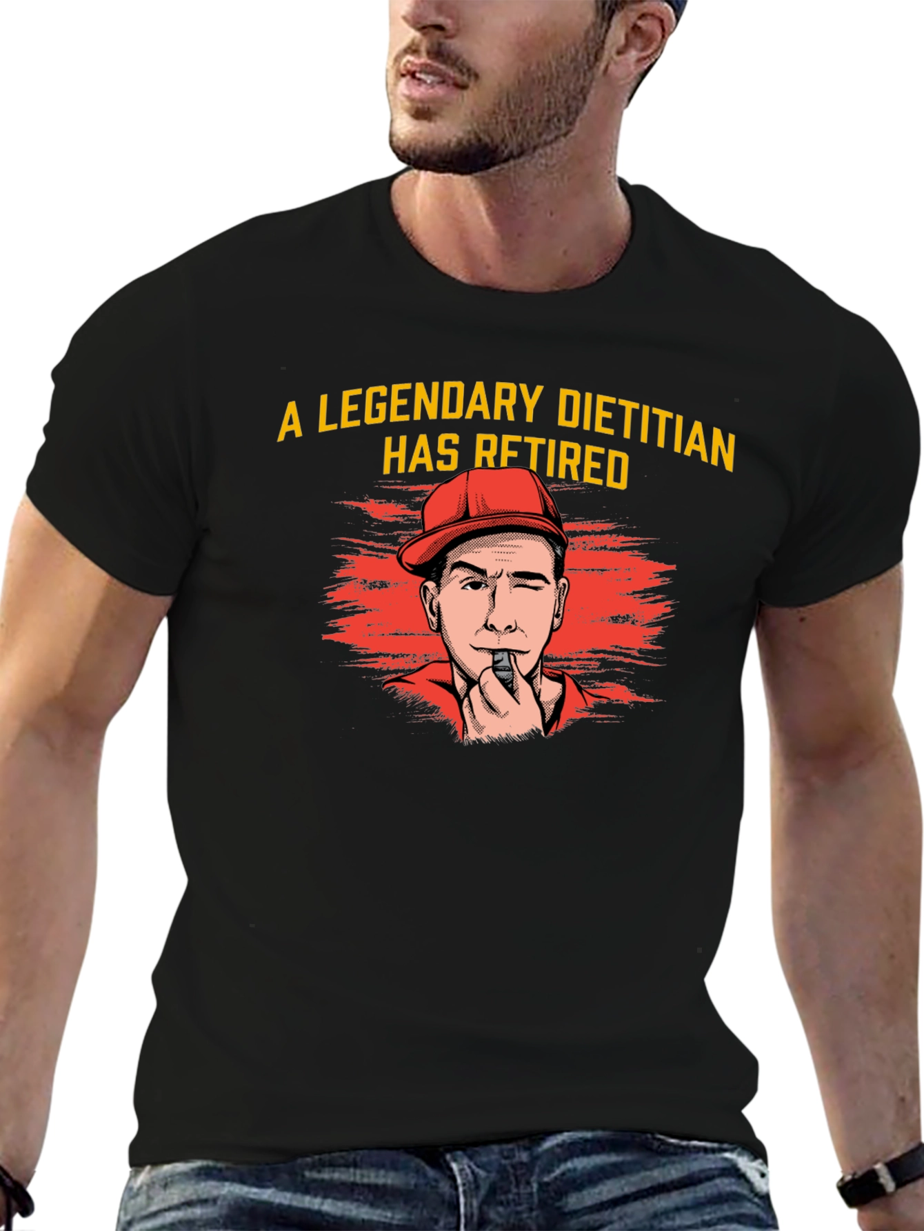 Retired Dietitian T-Shirt - Legendary Nutritionist Gift