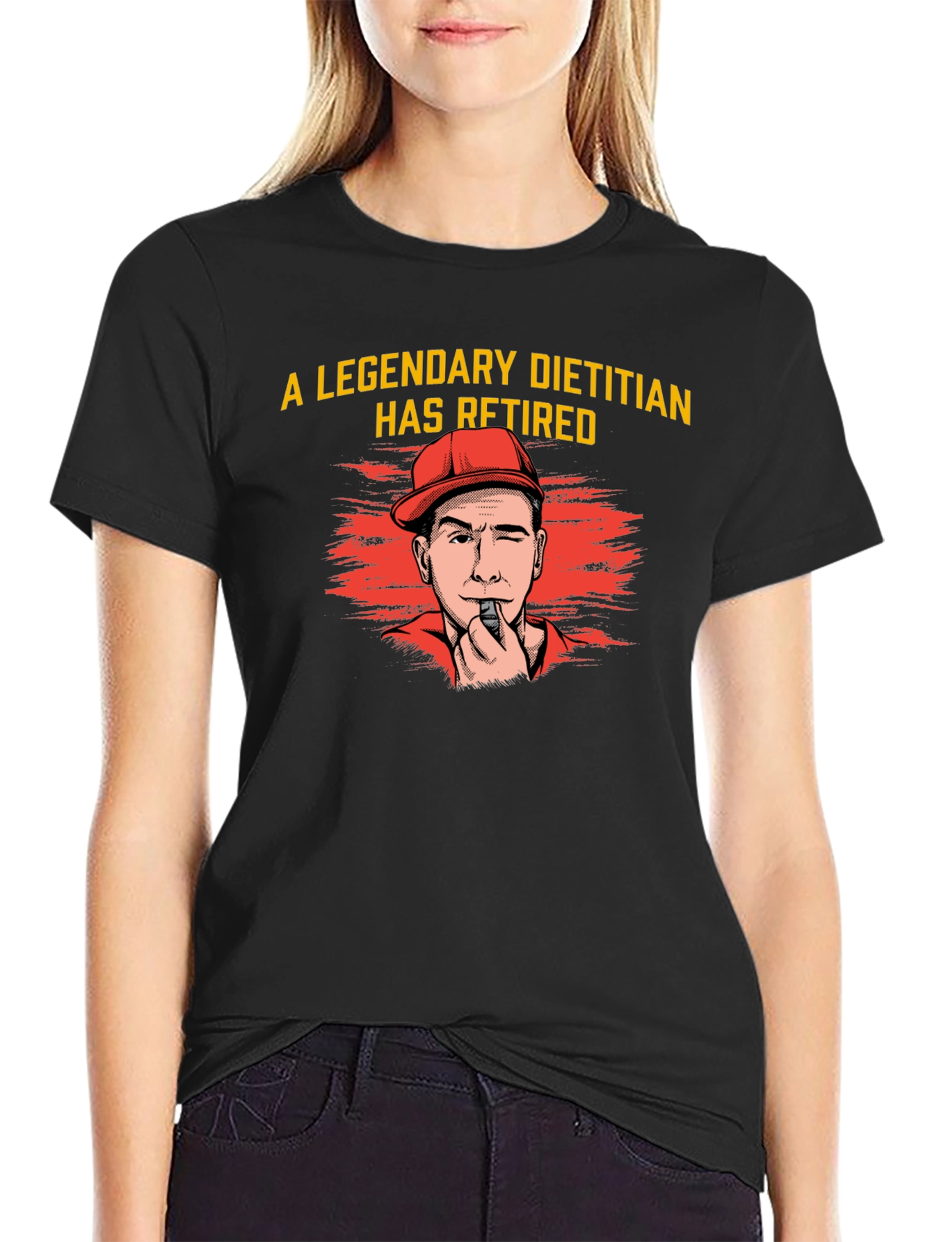 Retired Dietitian T-Shirt - Legendary Nutritionist Gift
