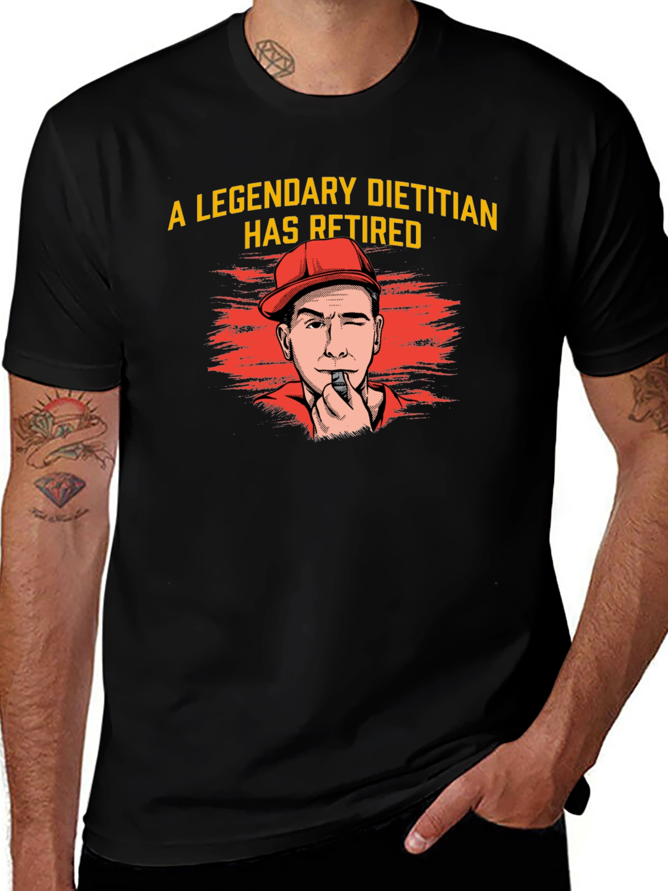 Retired Dietitian T-Shirt - Legendary Nutritionist Gift