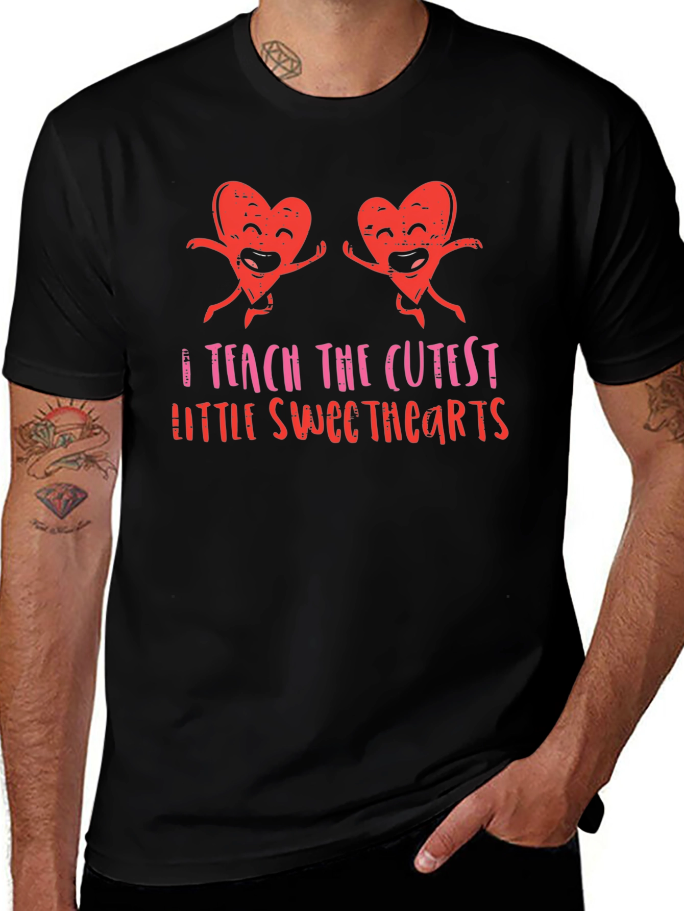 Cutest Little Sweethearts Teacher T-Shirt