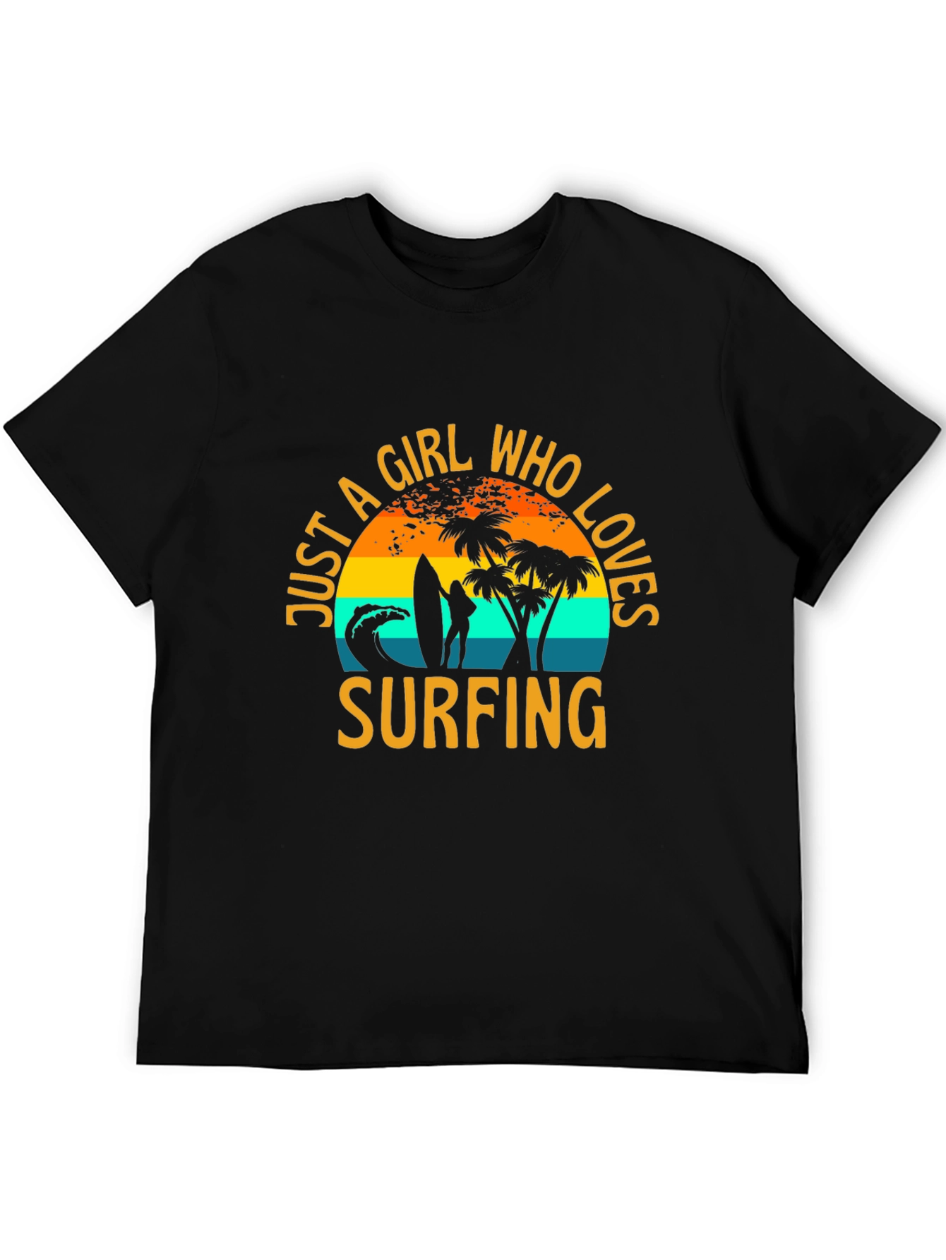 Just A Girl Who Loves Surfing T-Shirt