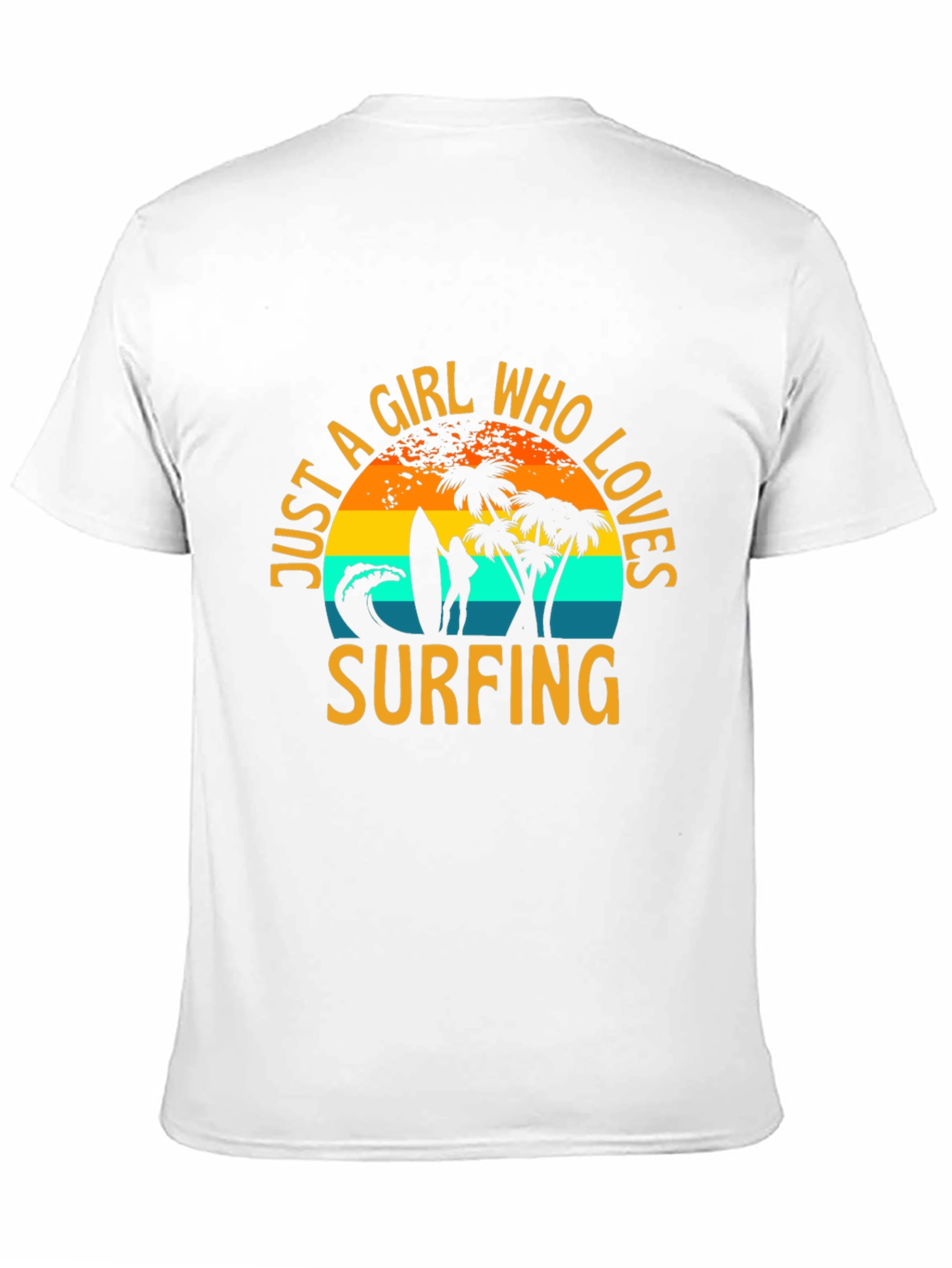 Just A Girl Who Loves Surfing T-Shirt