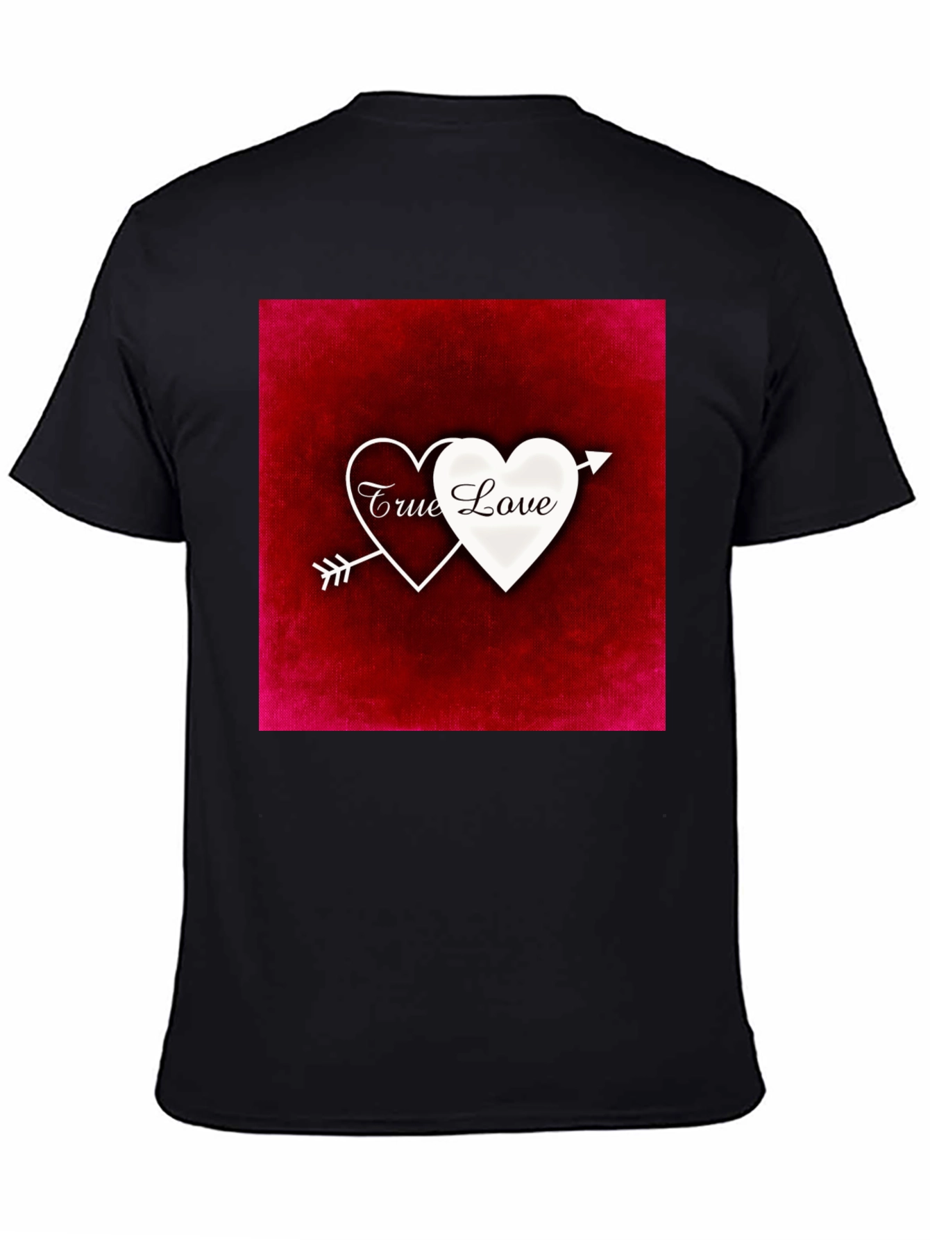 True Love Arrow Heart Graphic T-Shirt