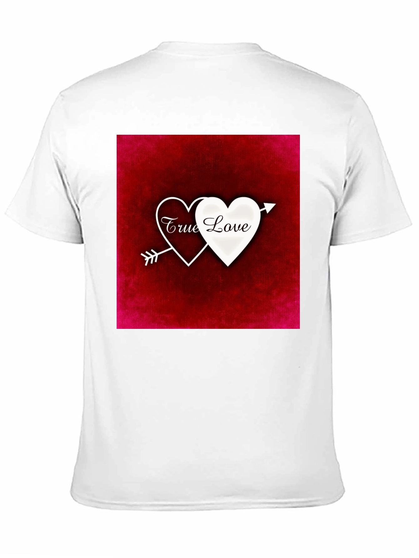 True Love Arrow Heart Graphic T-Shirt