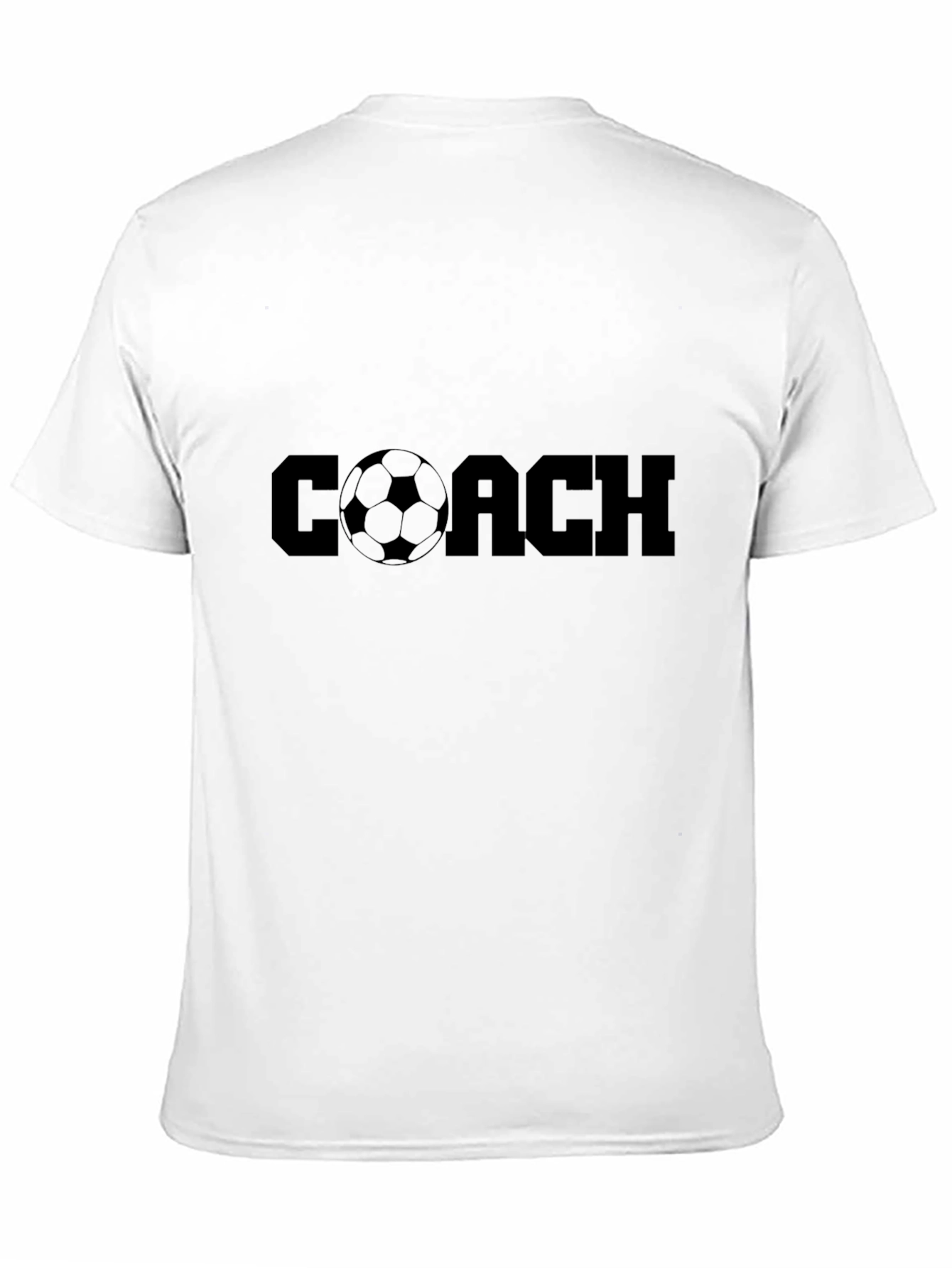 Soccer Coach T-Shirt - Black