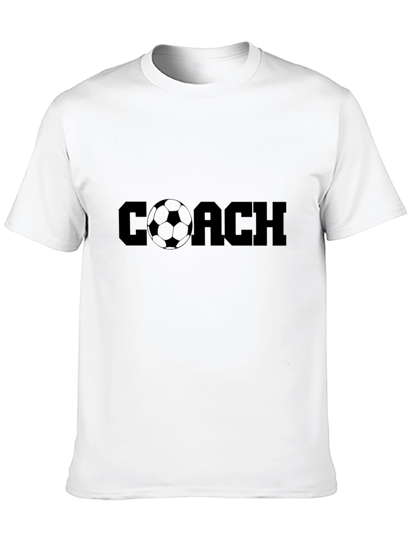 Soccer Coach T-Shirt - Black