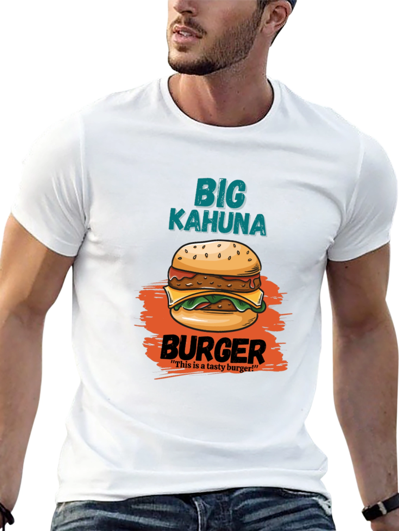 Big Kahuna Burger T-Shirt - Tasty Foodie Tee