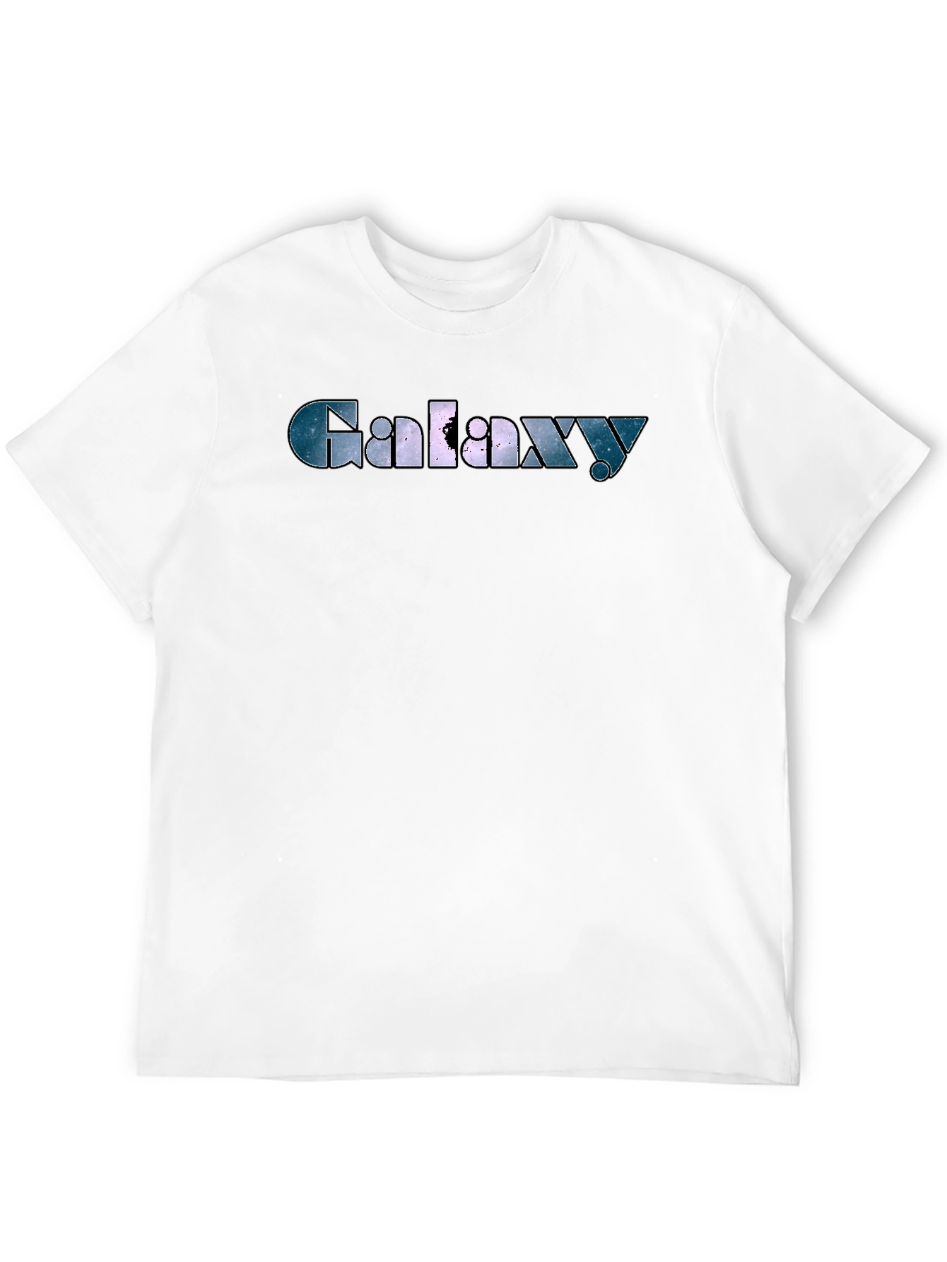 Galaxy Graphic Black T-Shirt - Cosmic Style