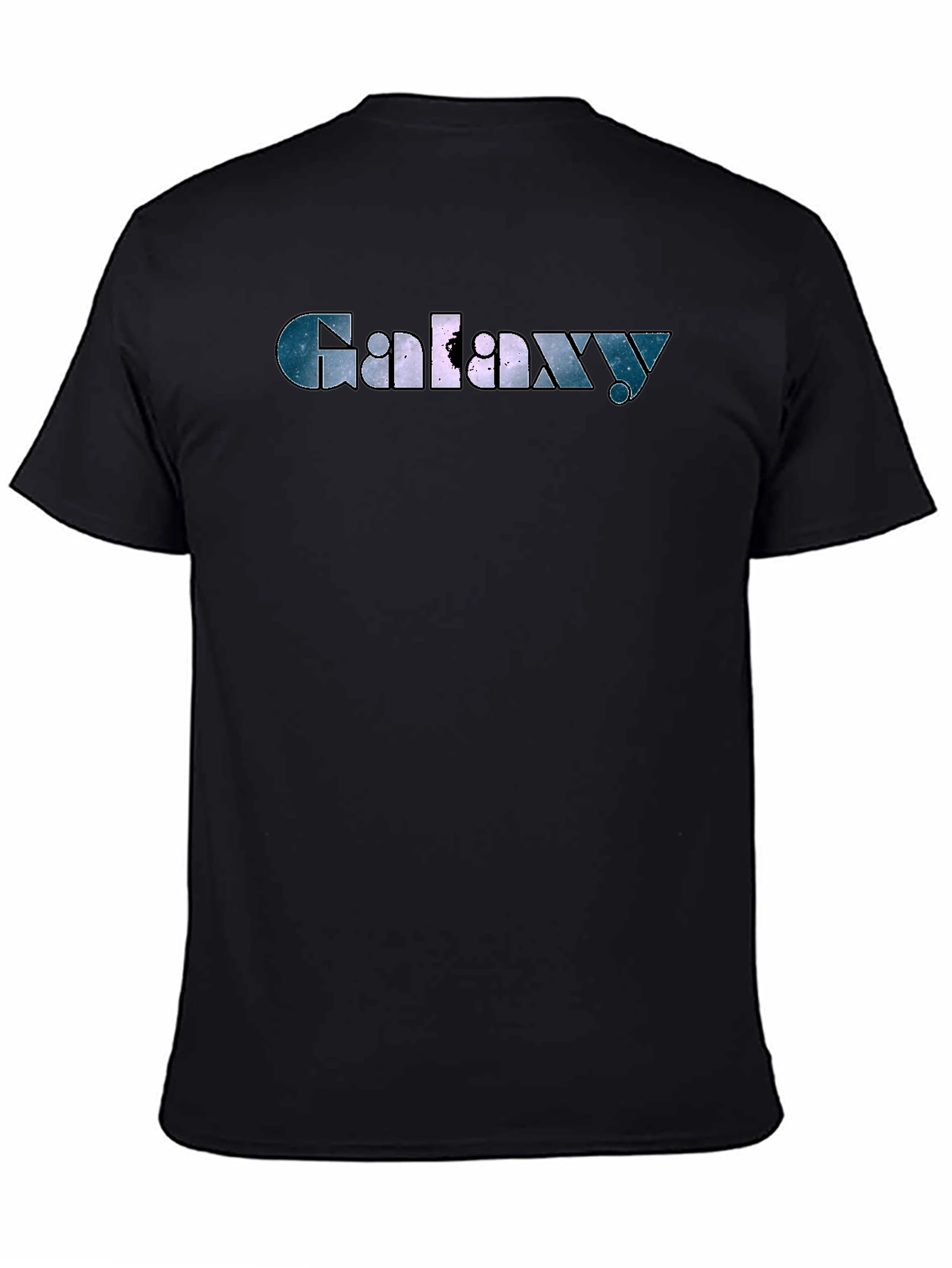 Galaxy Graphic Black T-Shirt - Cosmic Style