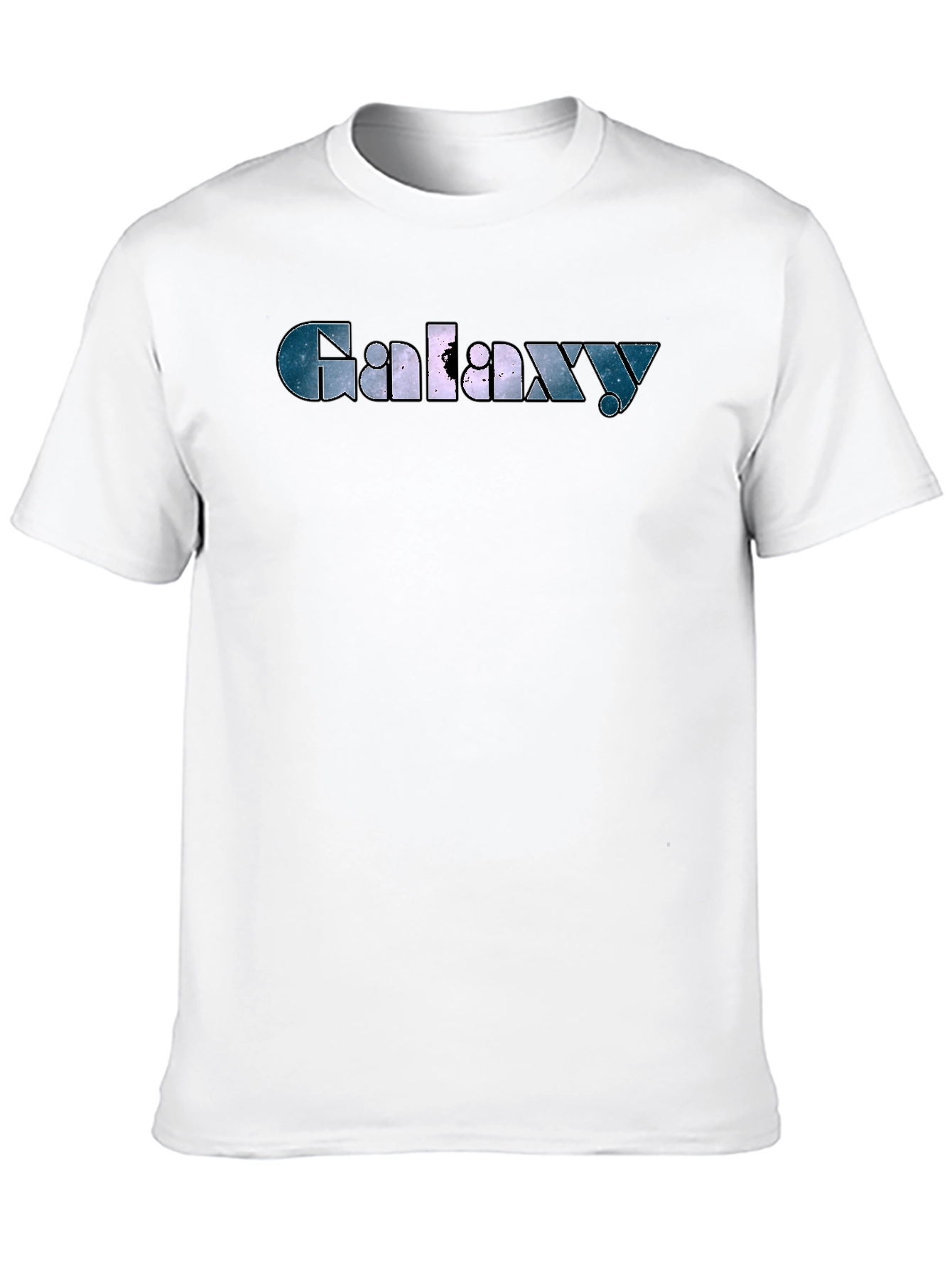 Galaxy Graphic Black T-Shirt - Cosmic Style