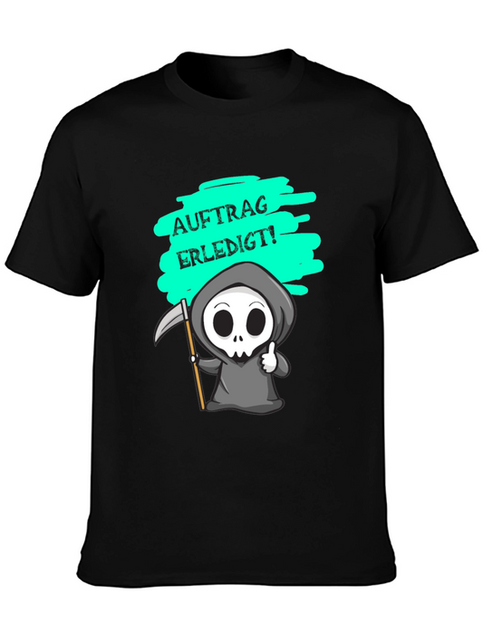 Grim Reaper T-Shirt - Auftrag Erledigt! Humor