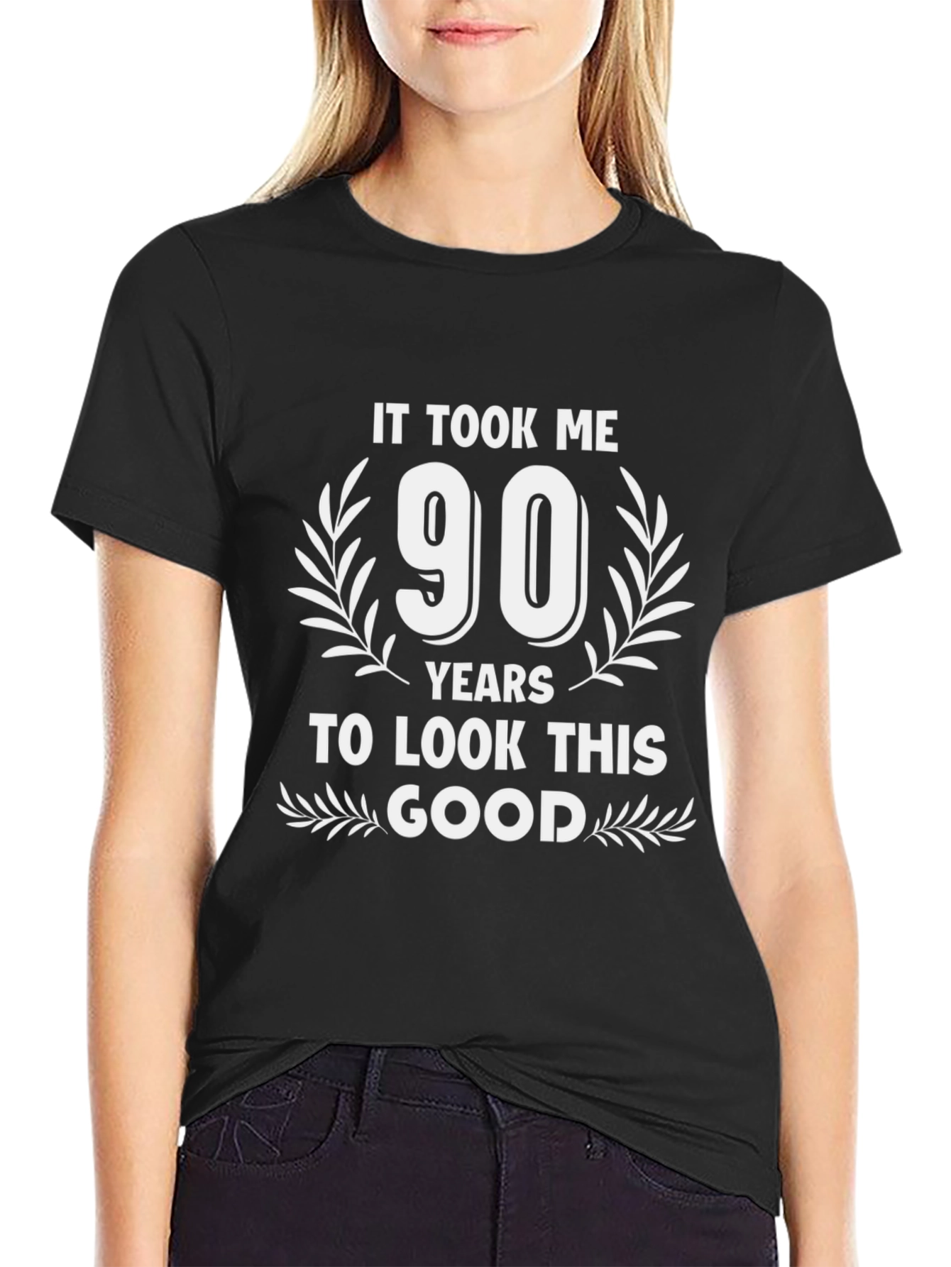 90 Years To Look This Good Funny Birthday T-Shirt