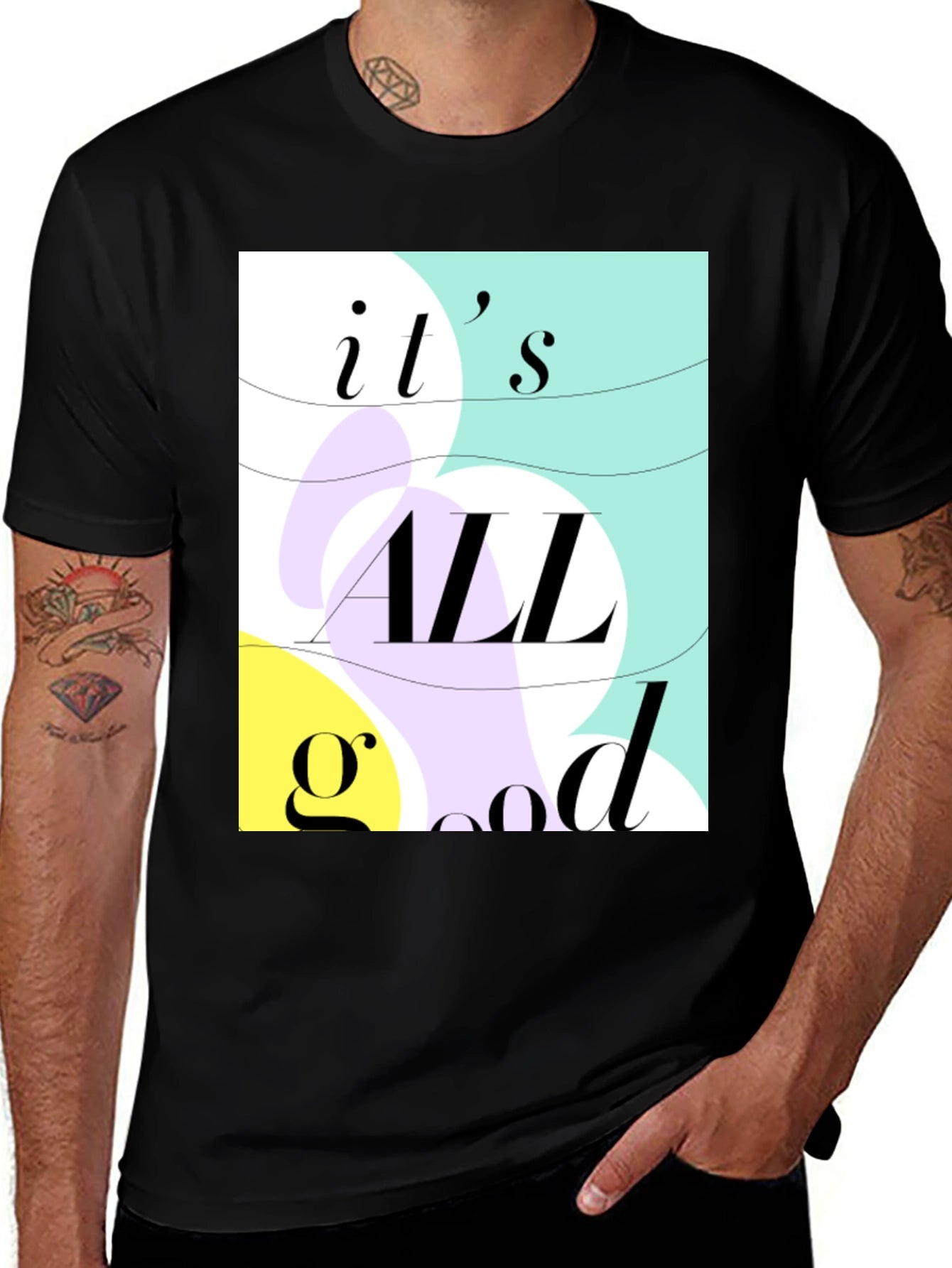 Its All Good Graphic Tee - Stylish Casual Wear