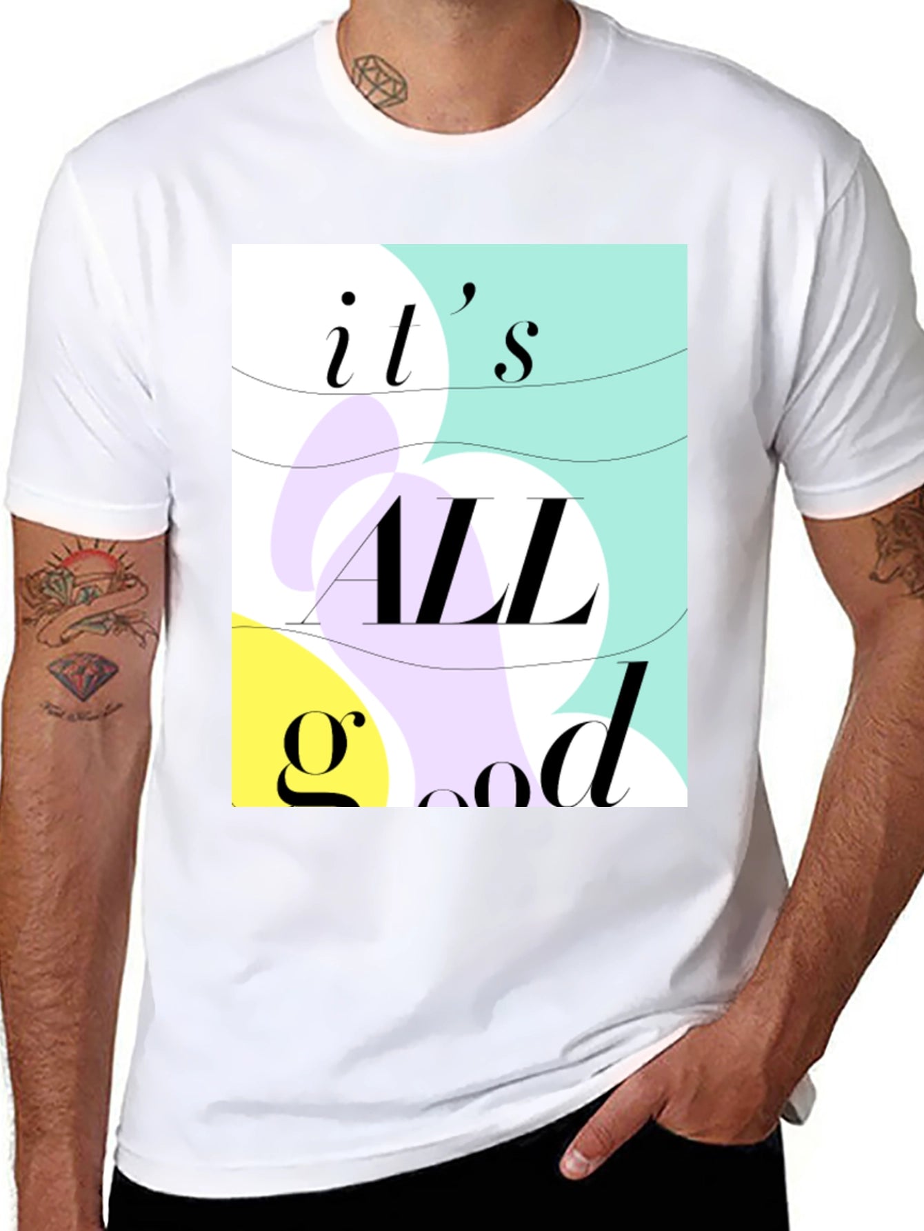 Its All Good Graphic Tee - Stylish Casual Wear