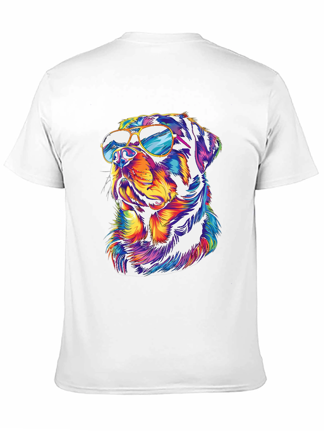 Cool Rottweiler T-Shirt - Dog with Sunglasses