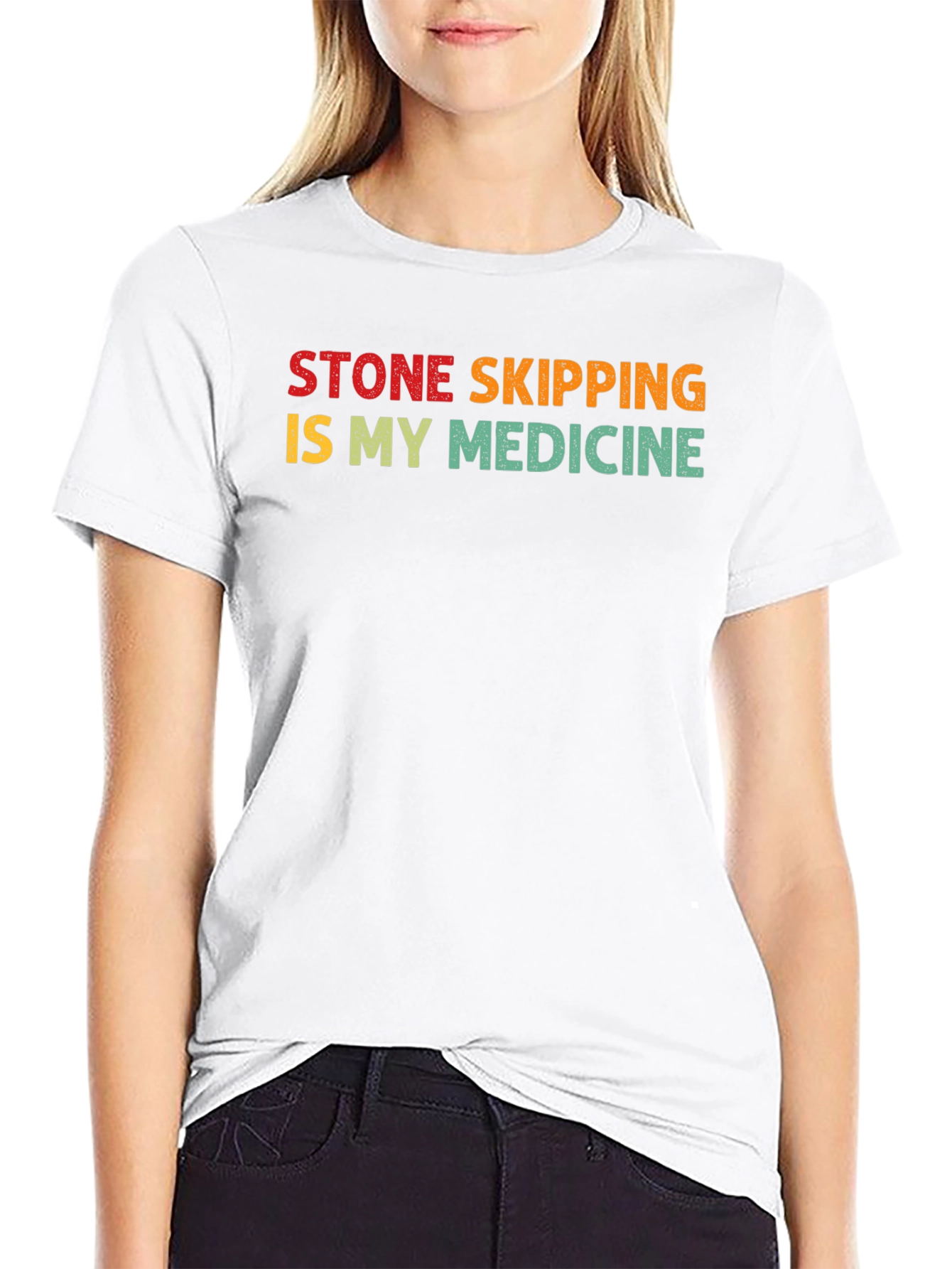 Stone Skipping Medicine T-Shirt - Unisex