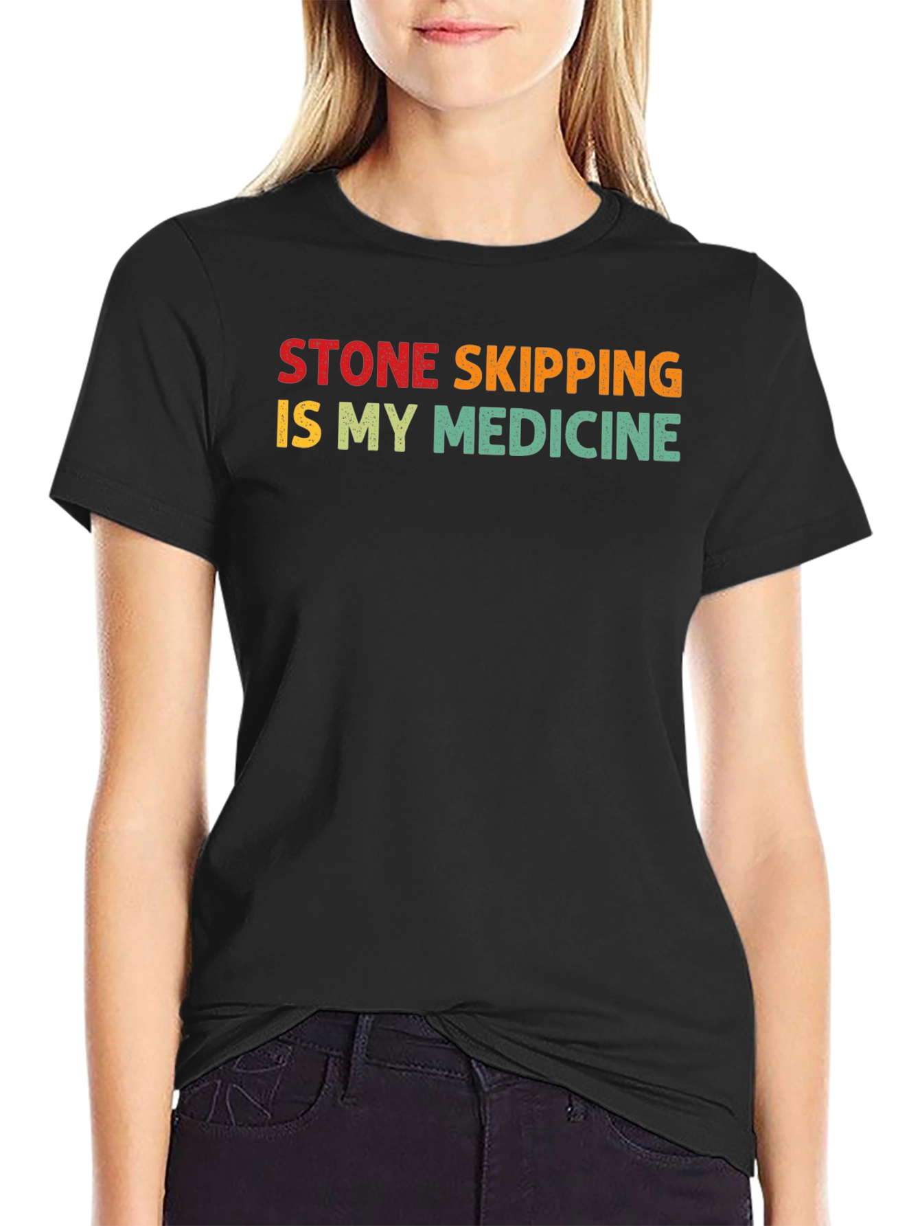 Stone Skipping Medicine T-Shirt - Unisex