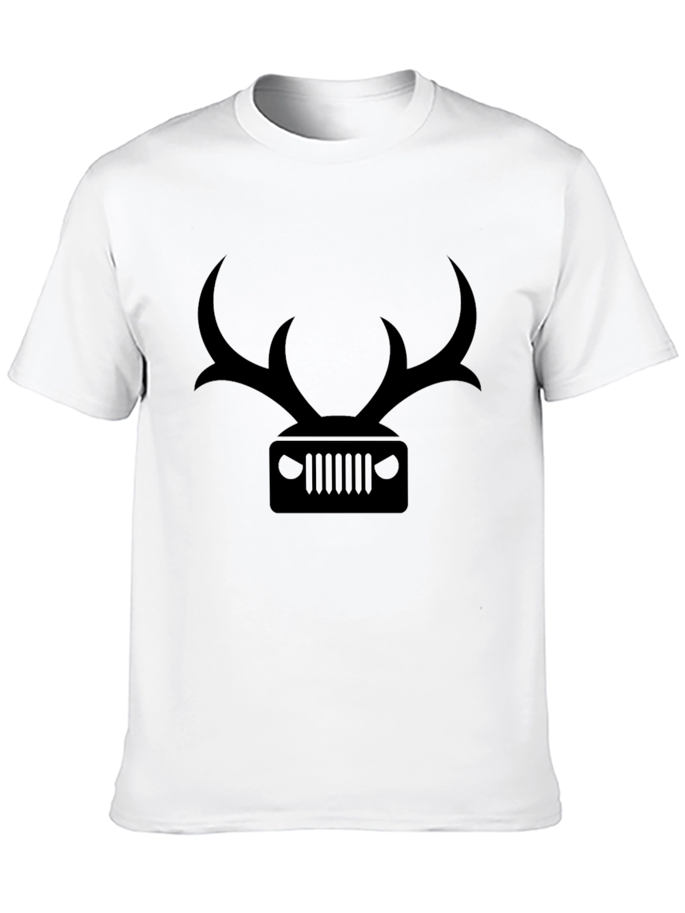 Antler Jeep Graphic T-Shirt - Black