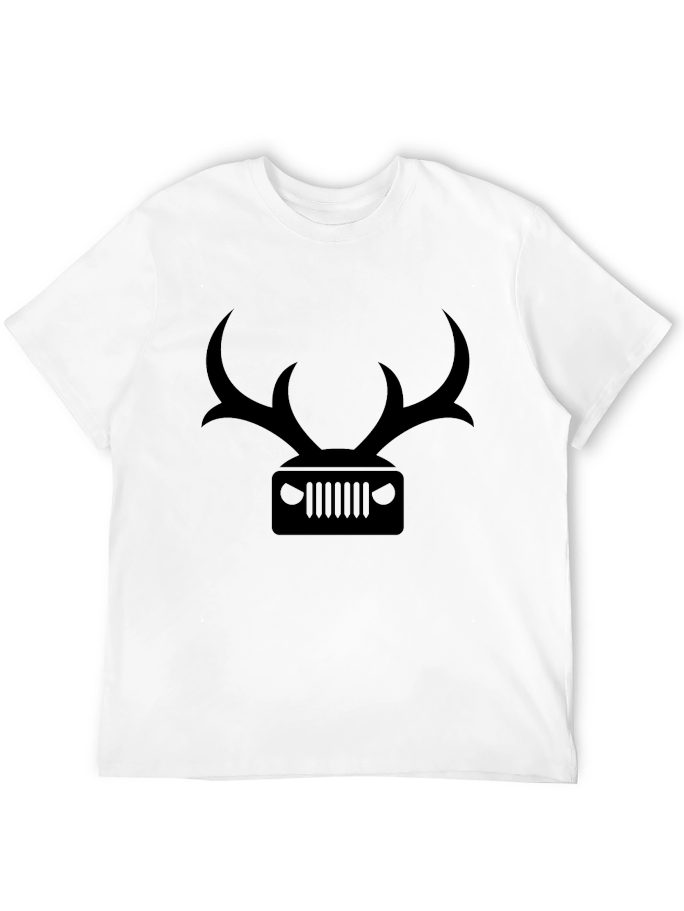 Antler Jeep Graphic T-Shirt - Black